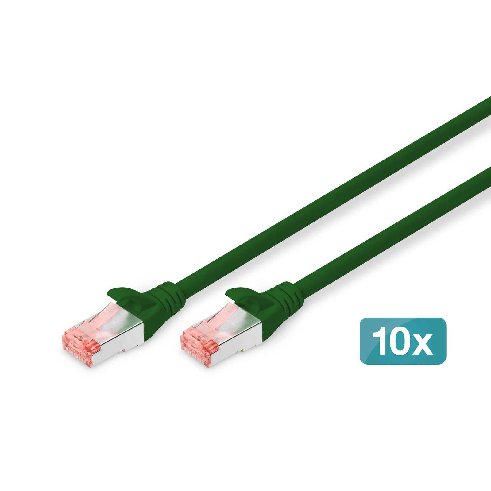 Digitus CAT 6 S-FTP Patch Cable 10 Pieces