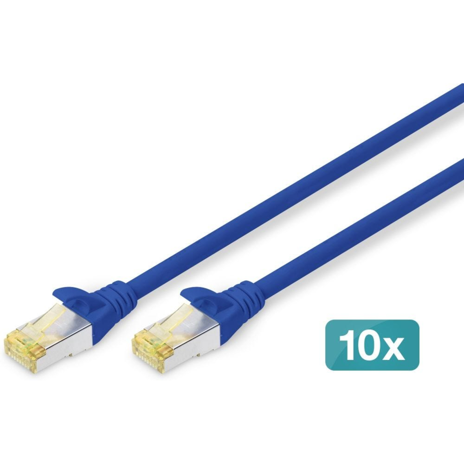 Digitus CAT 6A S-FTP Patch Cable 10 Pieces