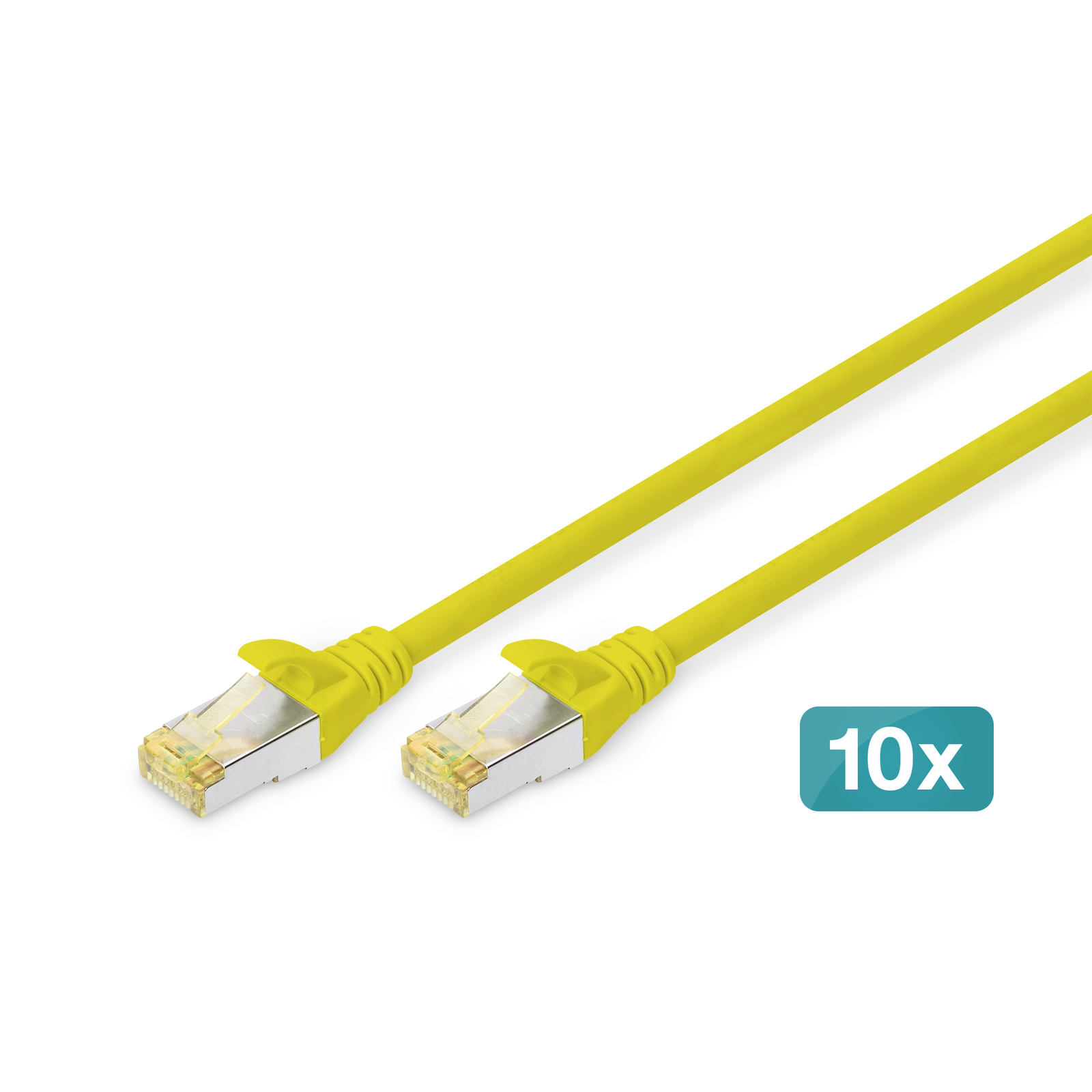 Digitus CAT 6A S-FTP Patch Cable 10 Pieces