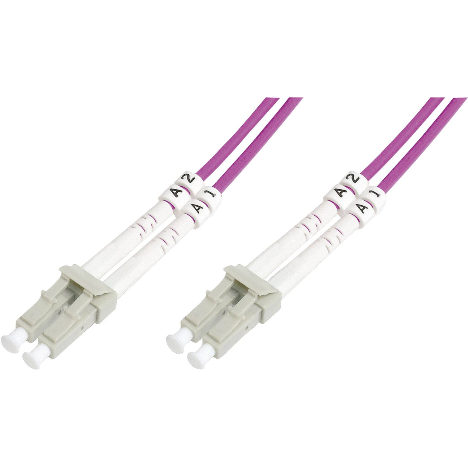Digitus Fiber Optic Multimode Patchcord Duplex OM4 LC to LC 2 Meter