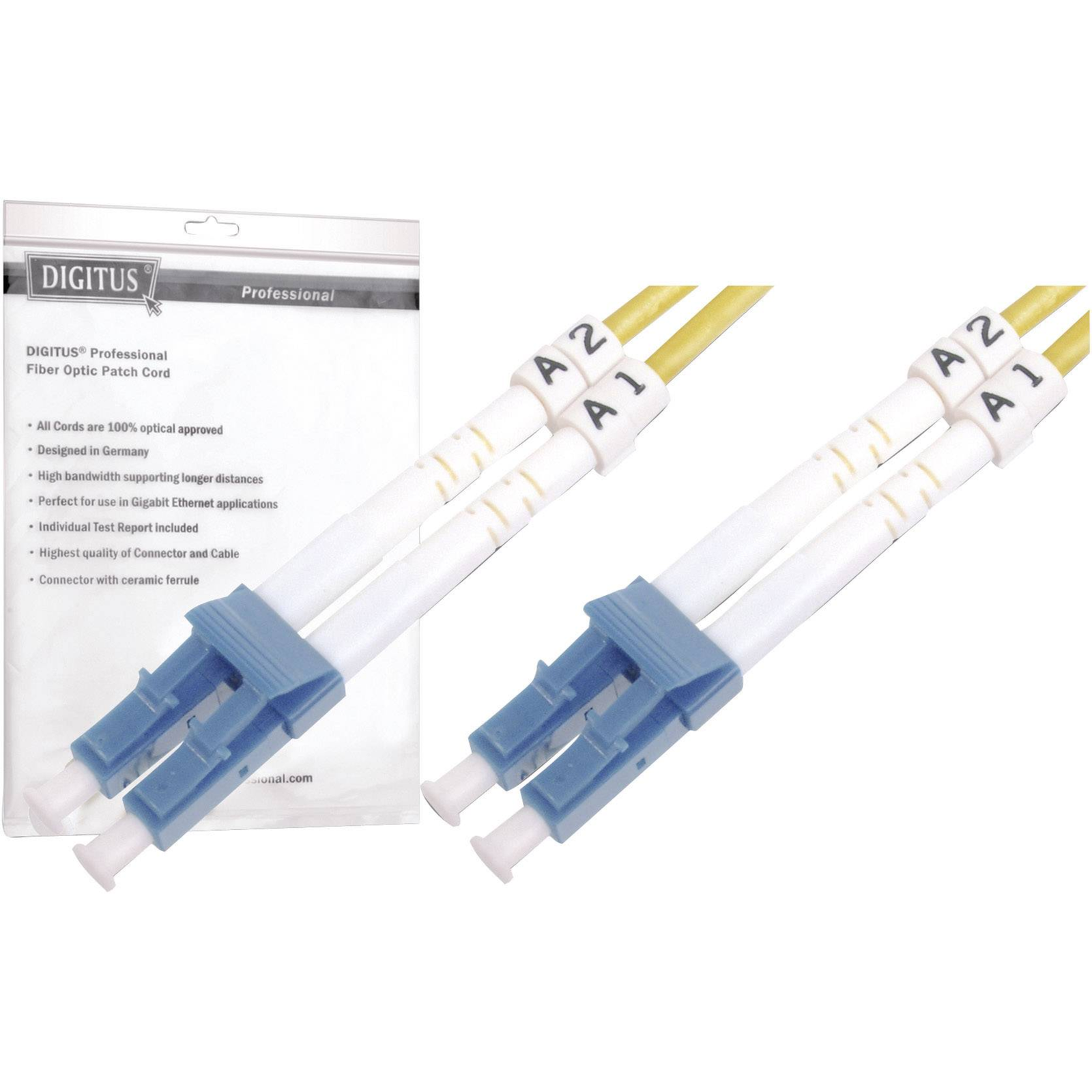 Digitus Fiber Optic Singlemode Patch Cable LC LC