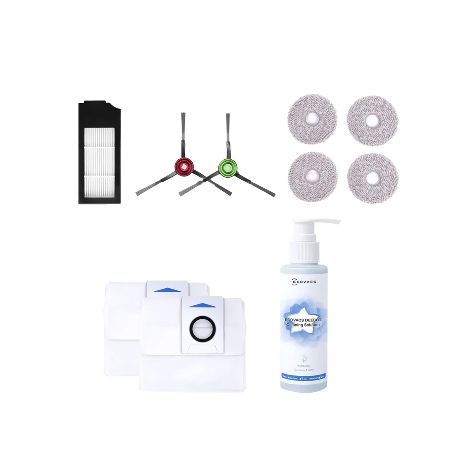 ECOVACS D-KT01-0027 Robot Vacuum Cleaner Accessory Set Multicolored X1 OMNI 1 Pc