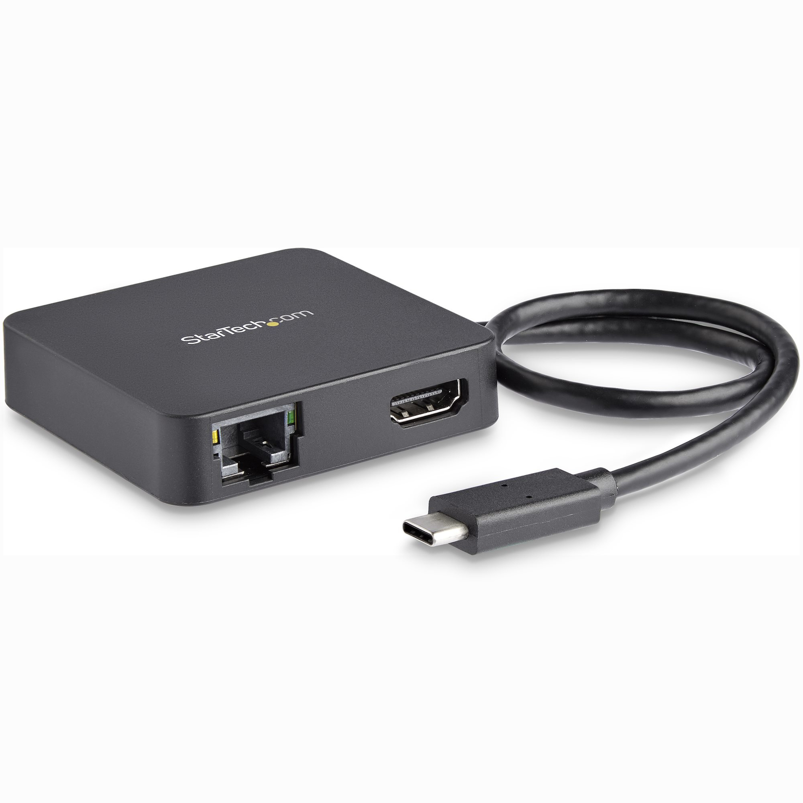 StarTech.com USB-C Multiport Adapter Portable USB-C 4k HDMI Minidock Gigabit Ethernet USB 3.0