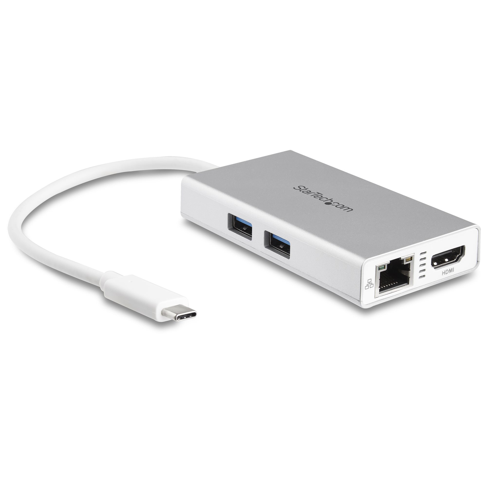 StarTech.com USB-C Adapter MULTIPORT HDMI F/RJ45 F/2X USB-A
