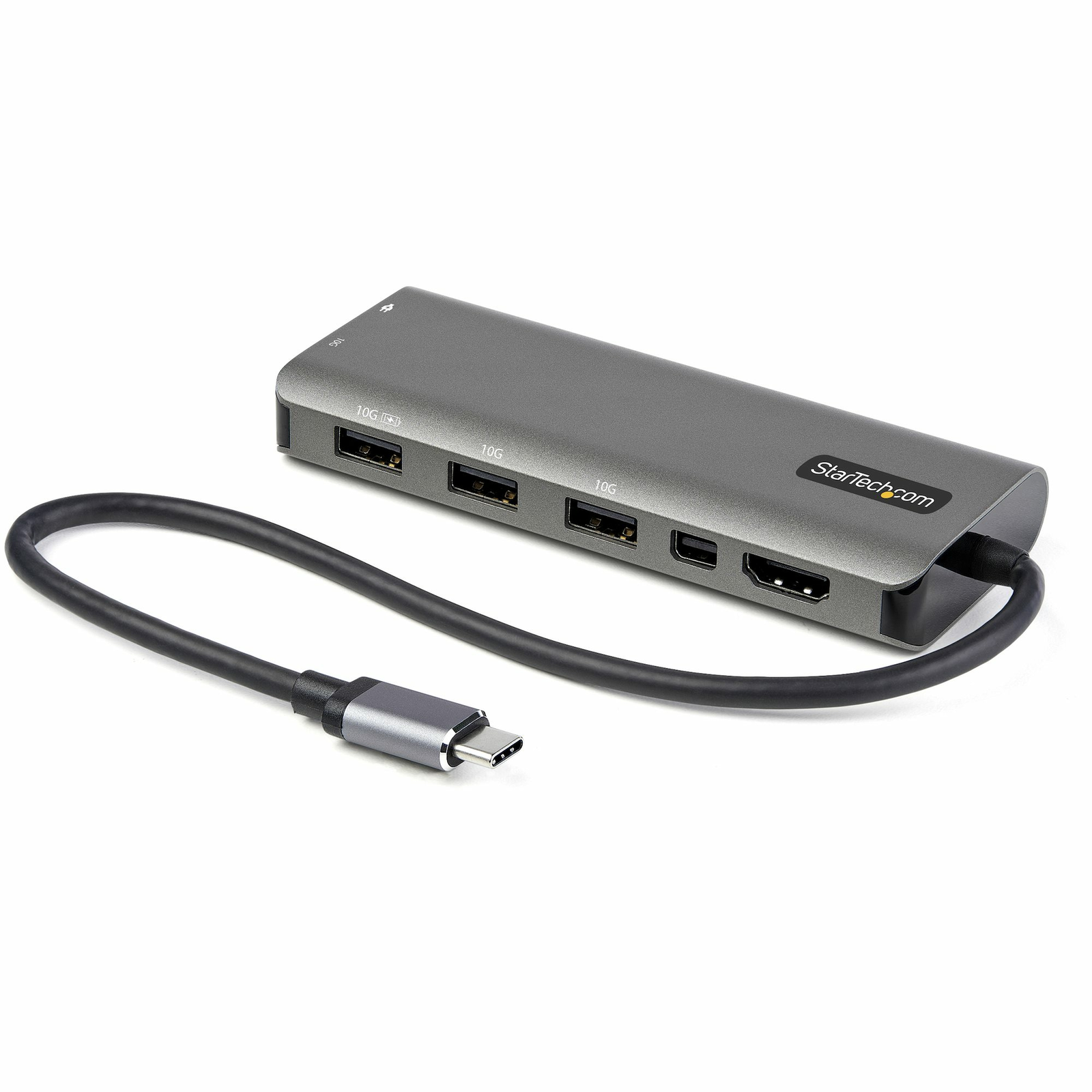 StarTech.com USB-C Multiport Adapter USB-C to HDMI Or Mini DisplayPort 4K 60Hz 100W