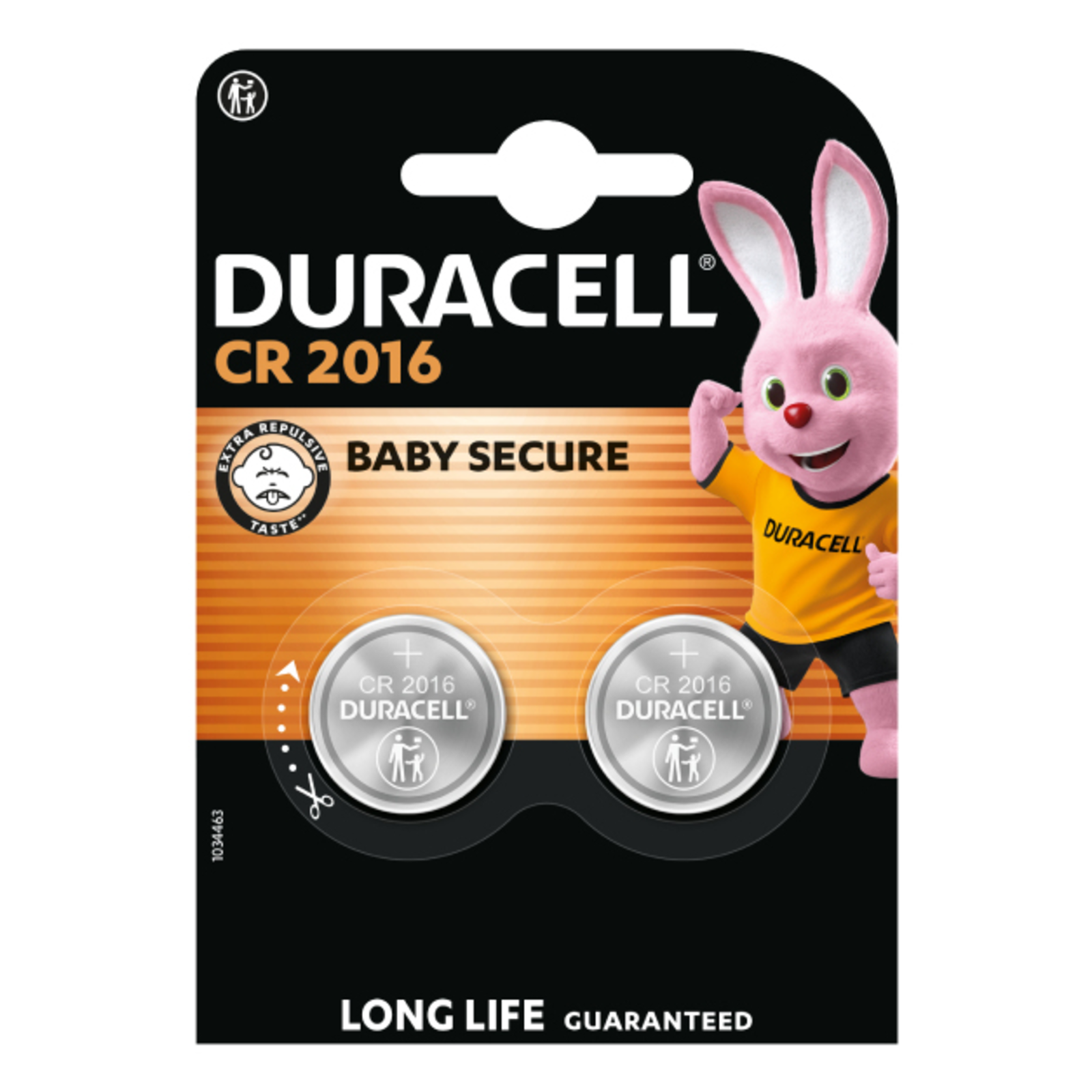 Duracell DL 2016 Battery CR2016 Li 75