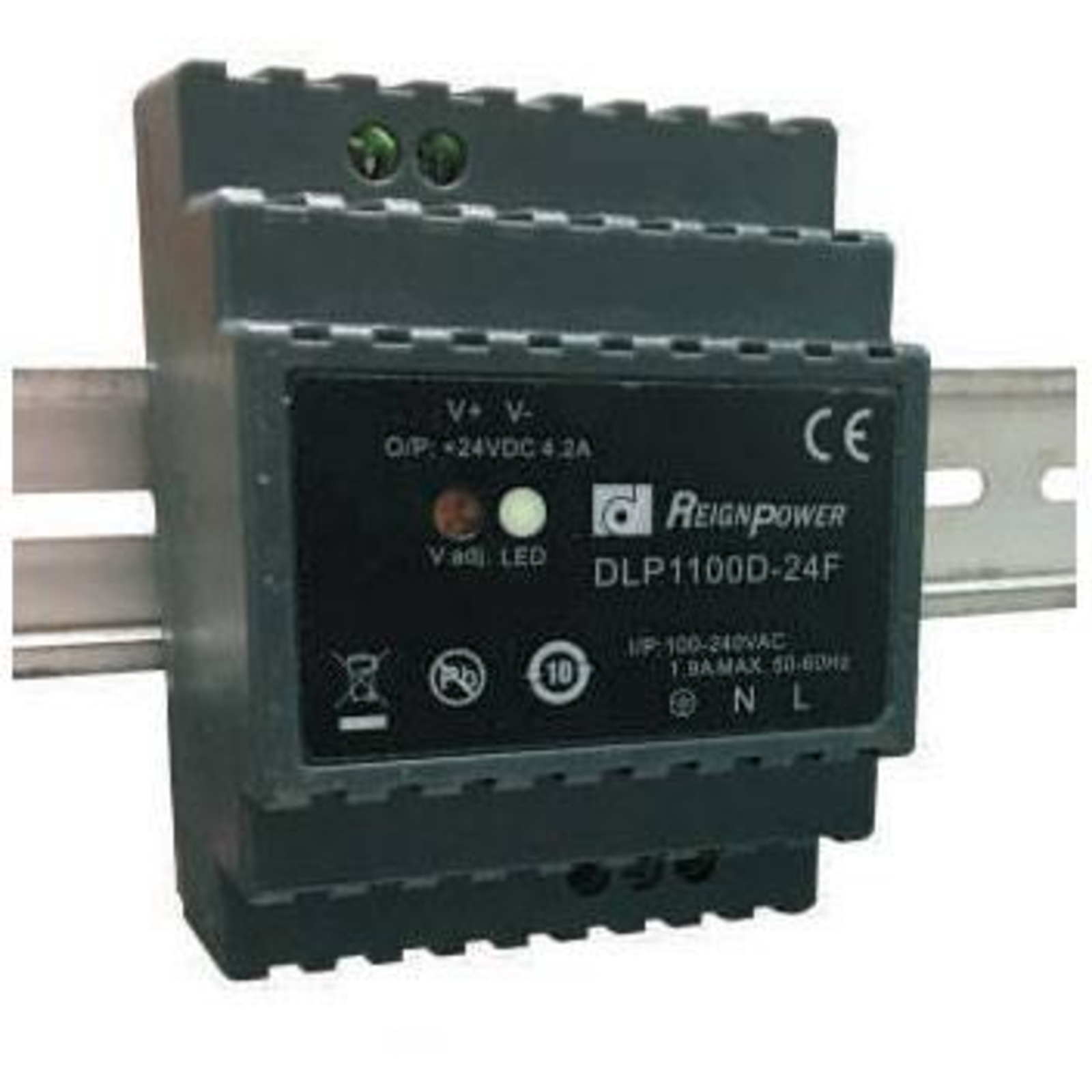 DEHNER DIN Rail Power Supply Unit DIN Rail 4.2 A 100 W 1 X DLP 1100D-24F