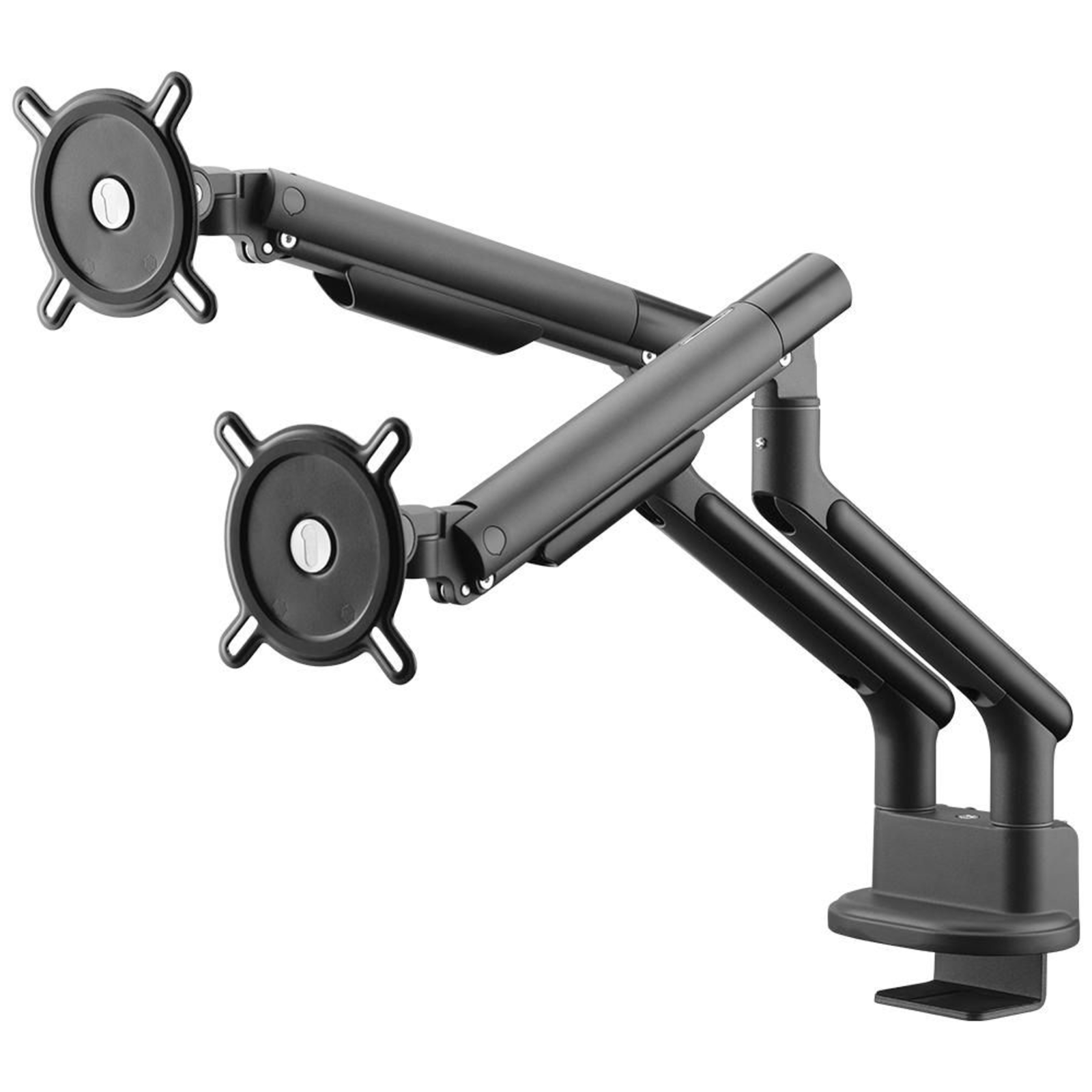One for All Monitor Mount Design Dual Black