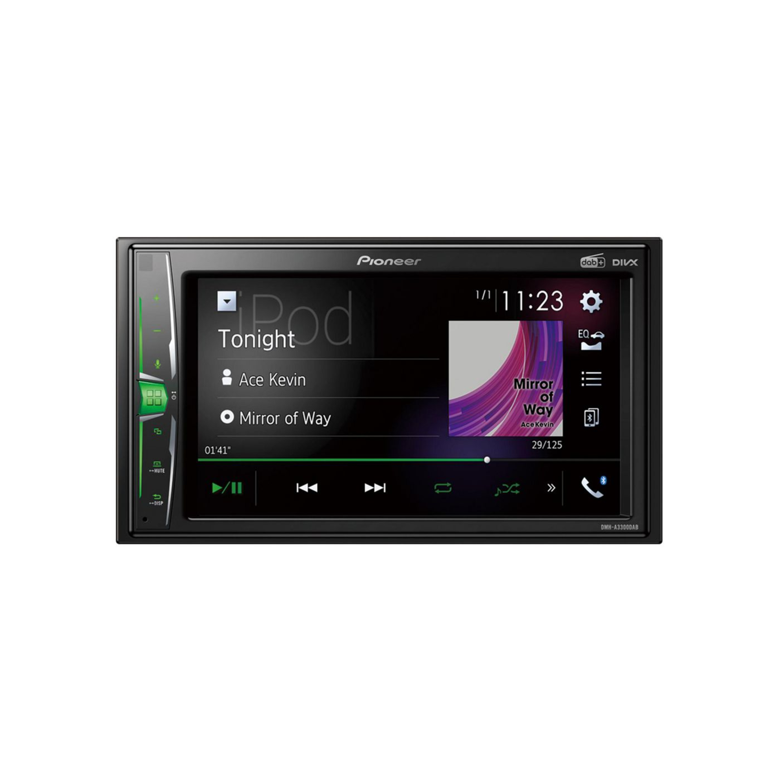 Pioneer DMH-A3300DAB Double DIN Car Radio Bluetooth Hands-free Kit DAB+ Tuner AppRadio