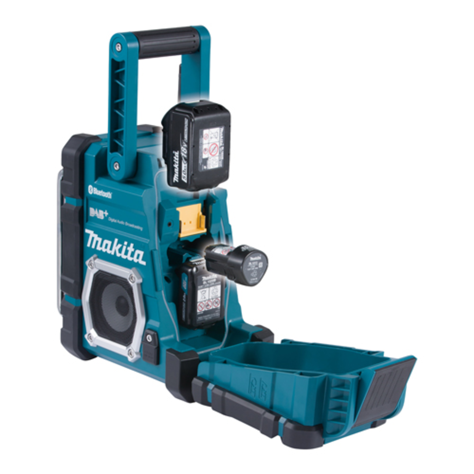 Makita DMR112 Turquoise Black FM DAB+ Jack USB