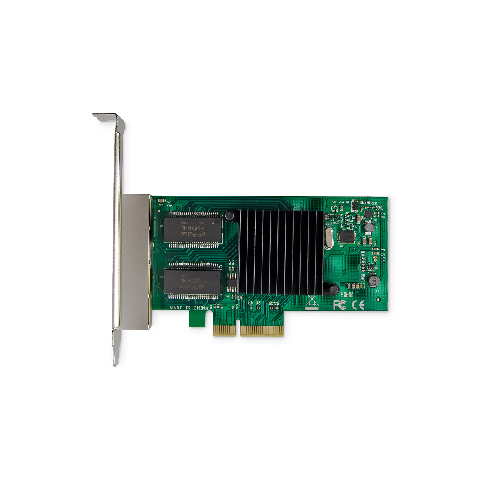 DIGITUS Network Card 4Port RJ45 I350 4xRJ454 Connections