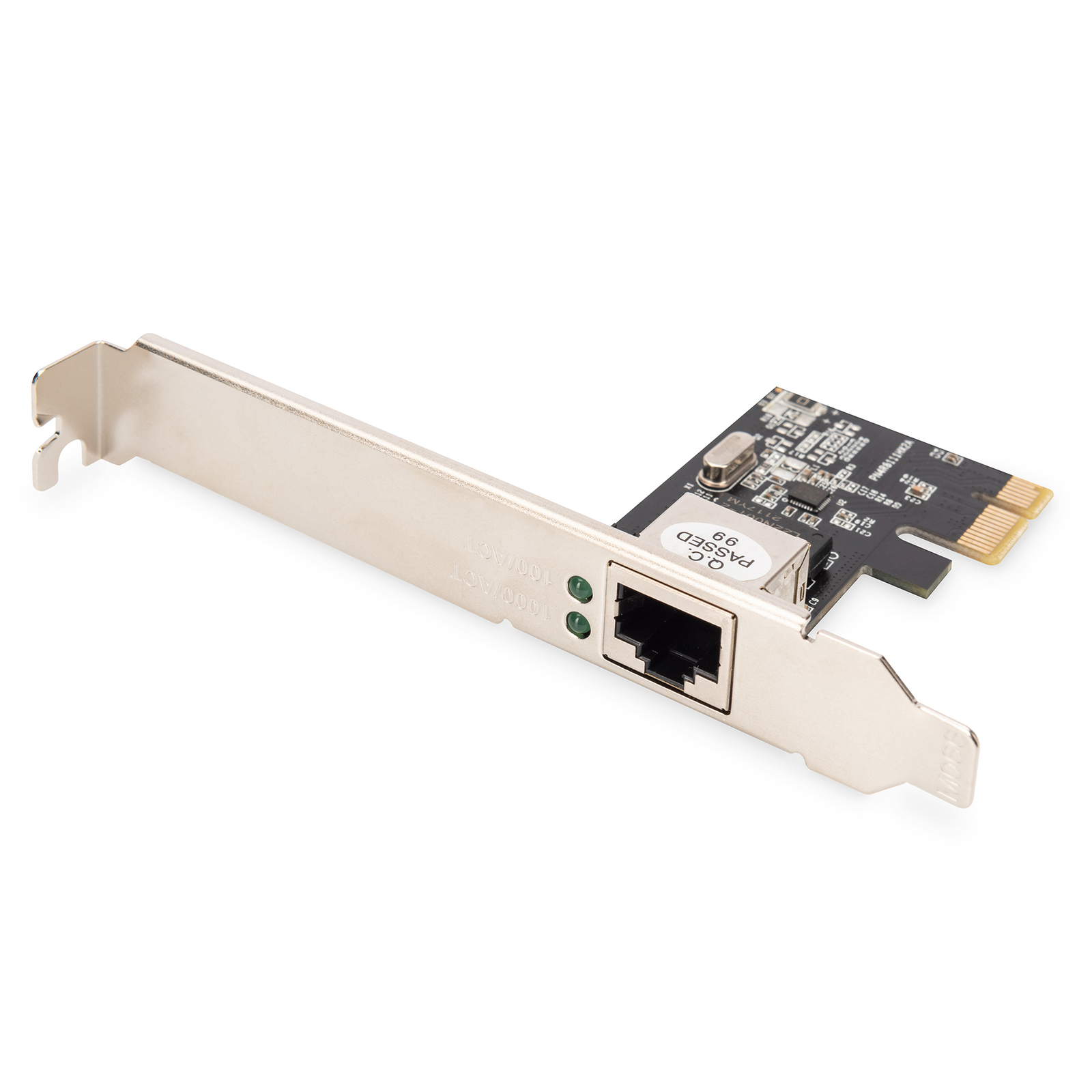 Digitus Network Card PCIe Gigabit Ethernet Incl. LowProfile