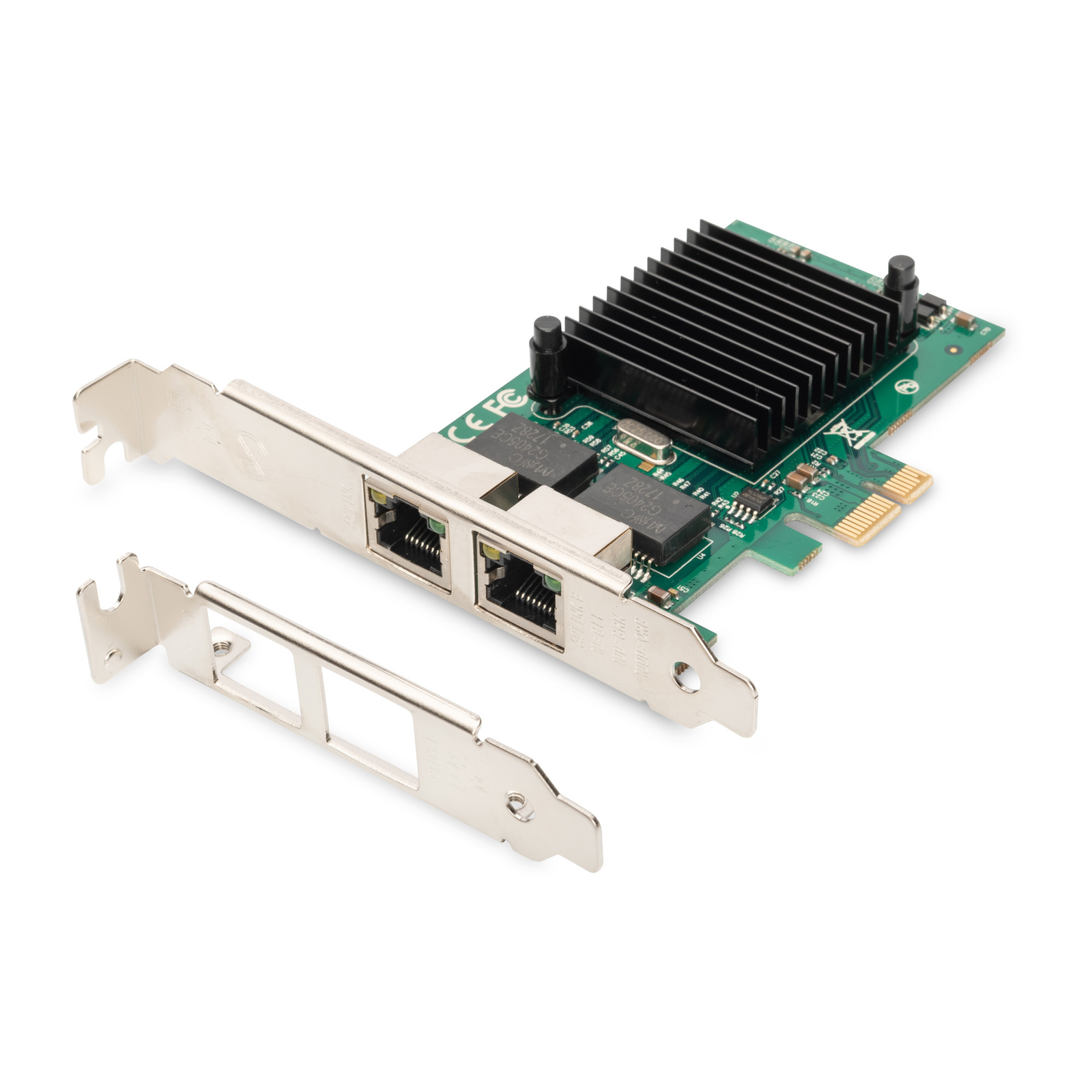 Digitus Dual Gigabit Ethernet PCI Express Card 2-port