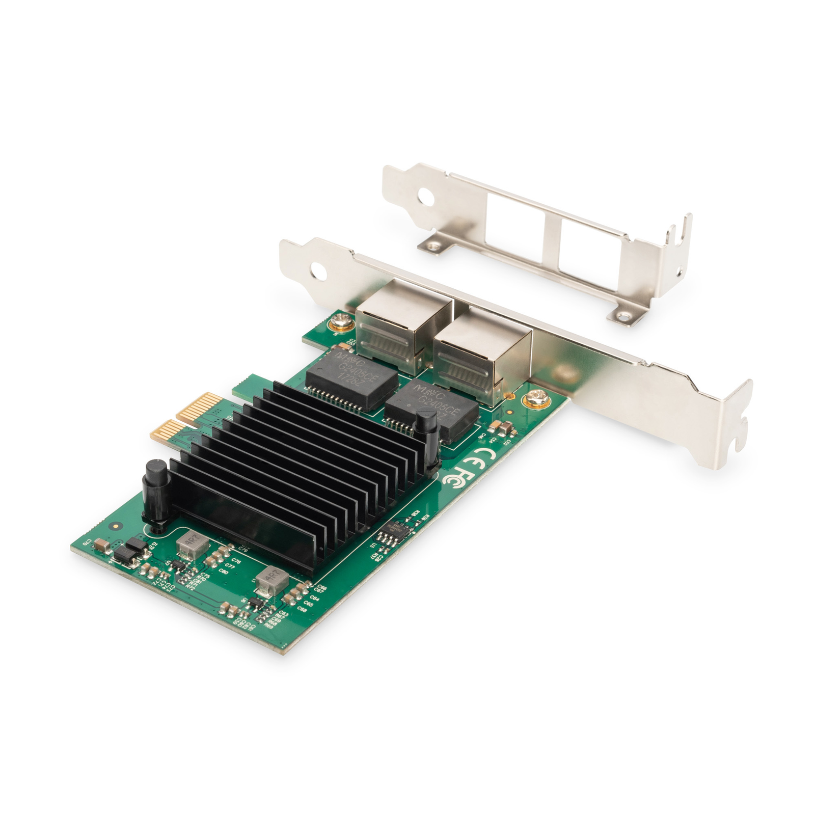 Digitus Dual Gigabit Ethernet PCI Express Card 2-port