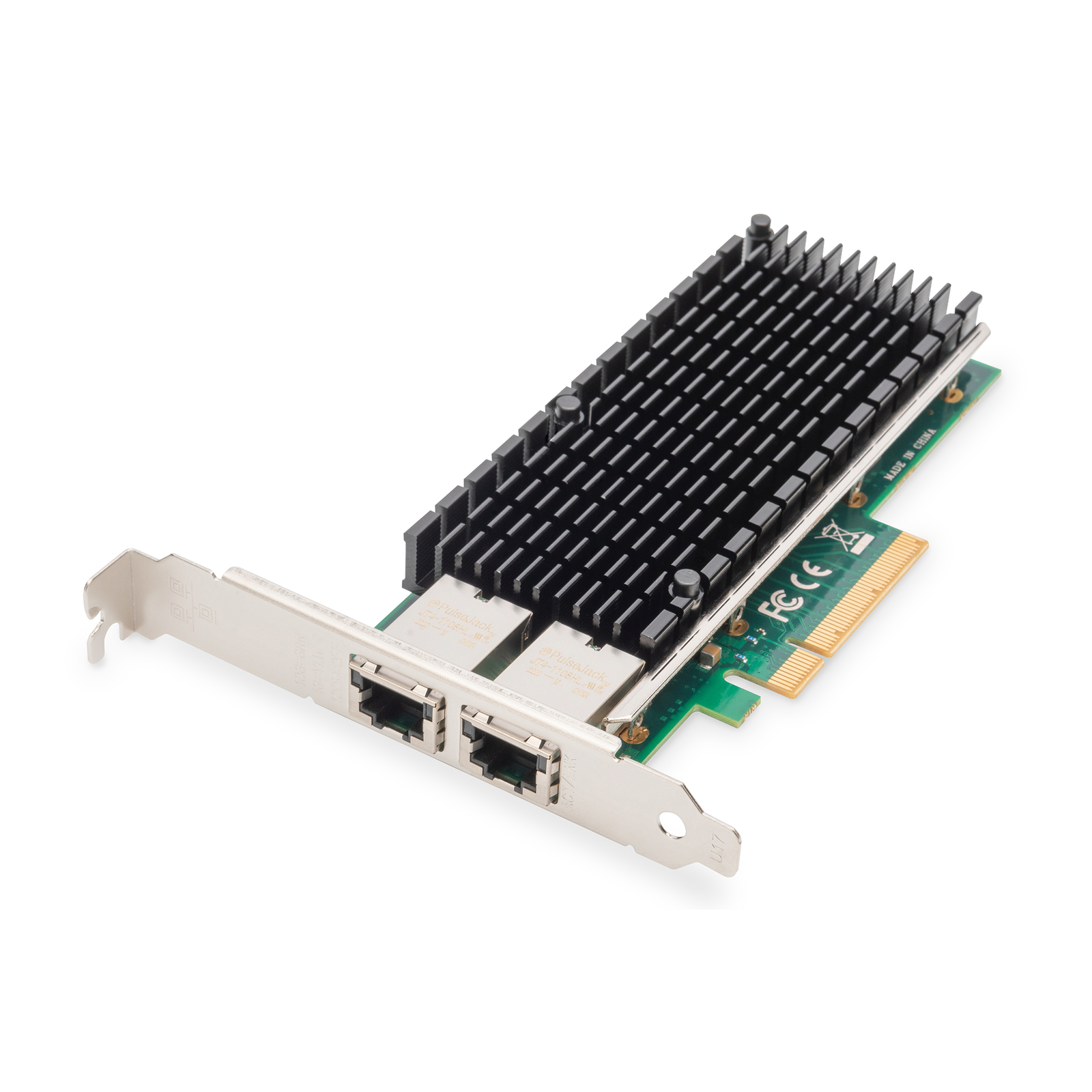 Digitus 2 Port 10 Gigabit Ethernet Network Card RJ45 PCI Express Intel Chipset
