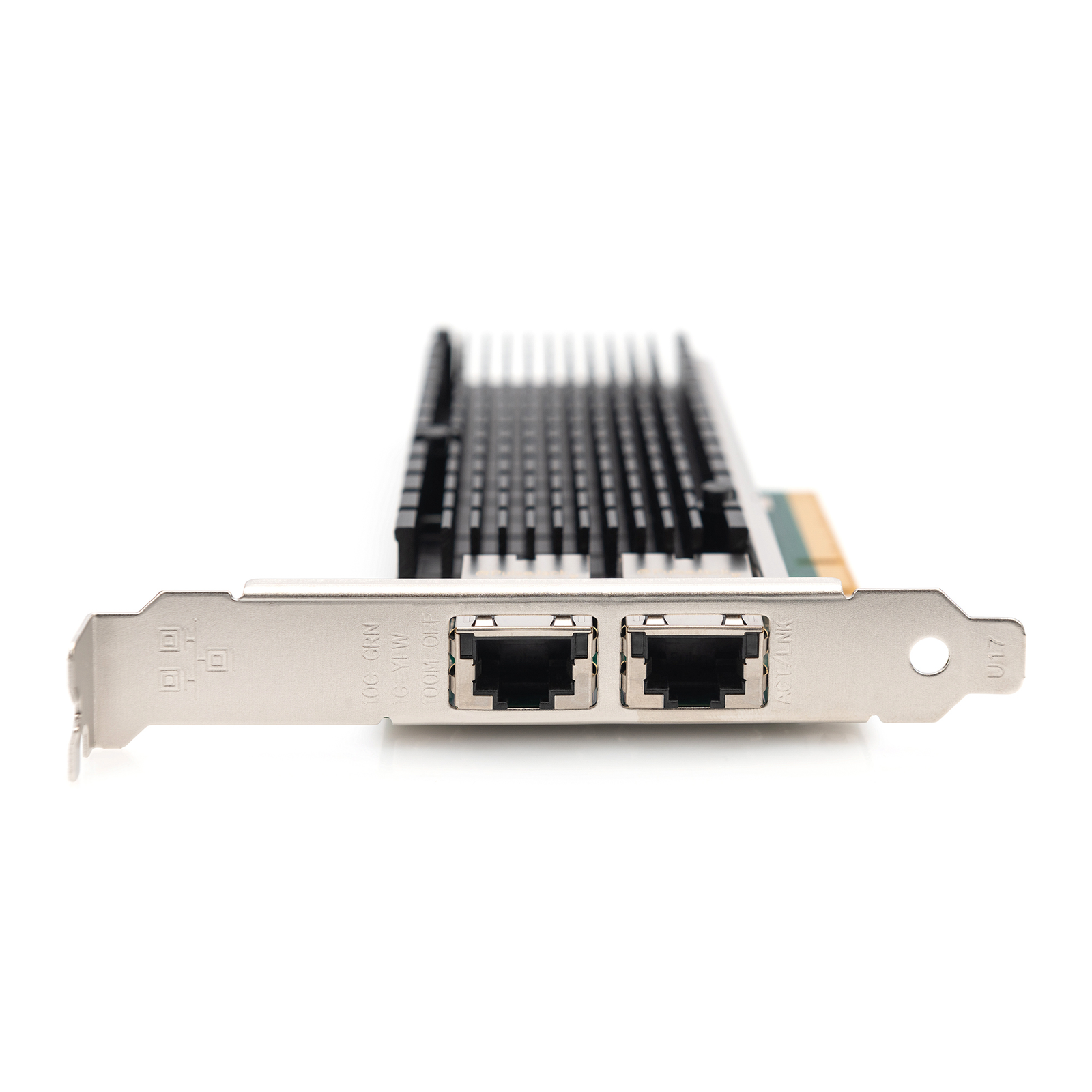 Digitus 2 Port 10 Gigabit Ethernet Network Card RJ45 PCI Express Intel Chipset