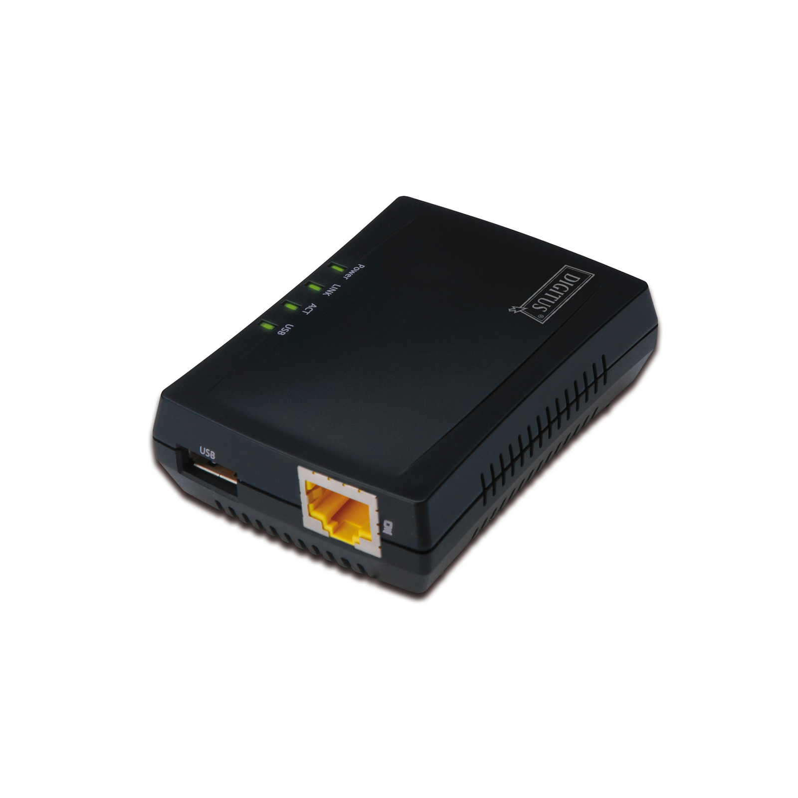 Digitus USB Network Server 1 Port + Print Server NAS And USB HUB