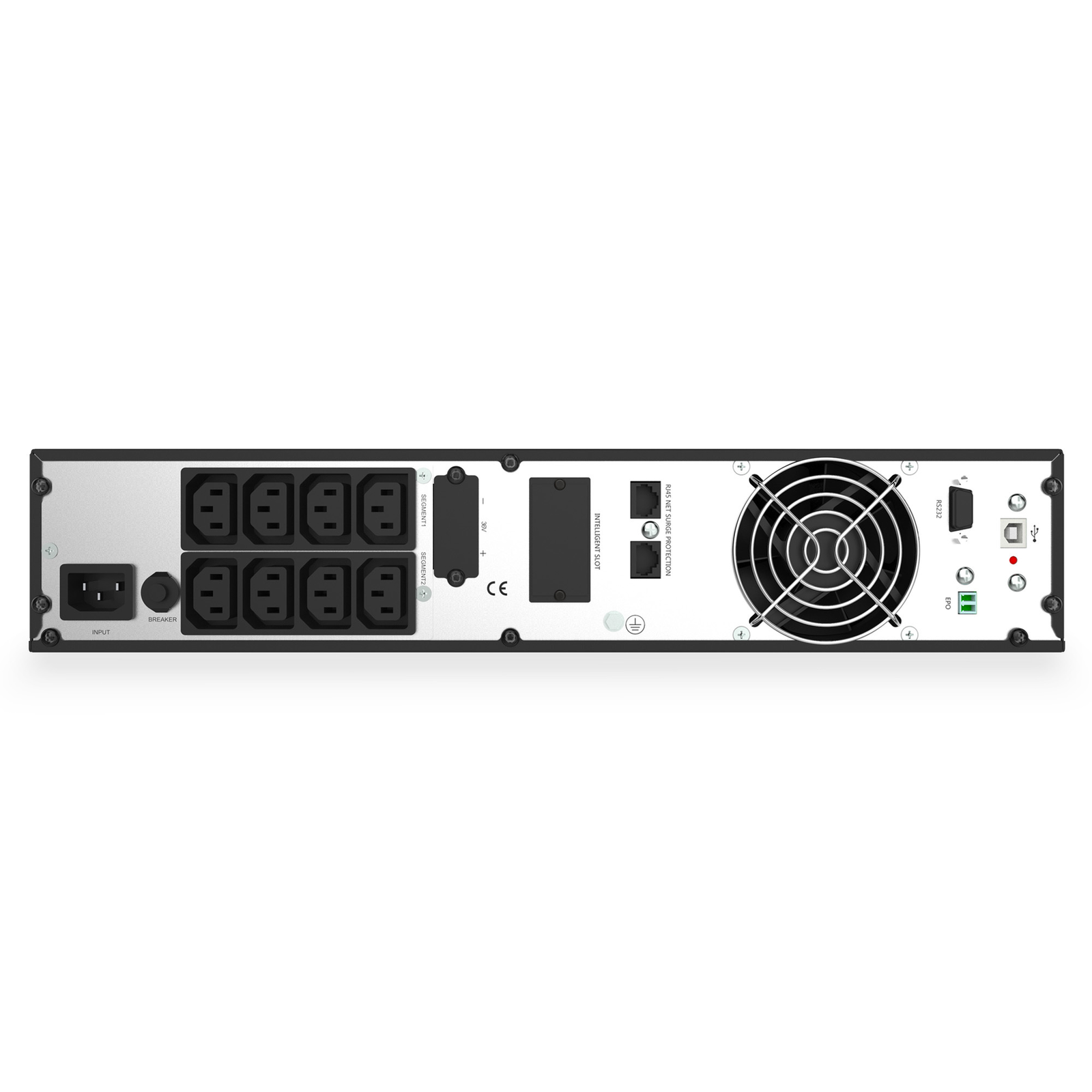 Digitus UPS Online Rack 19 LCD UPS 1000VA/1000W 2x12V/9Ah 8xC13 USB RS232 RJ45