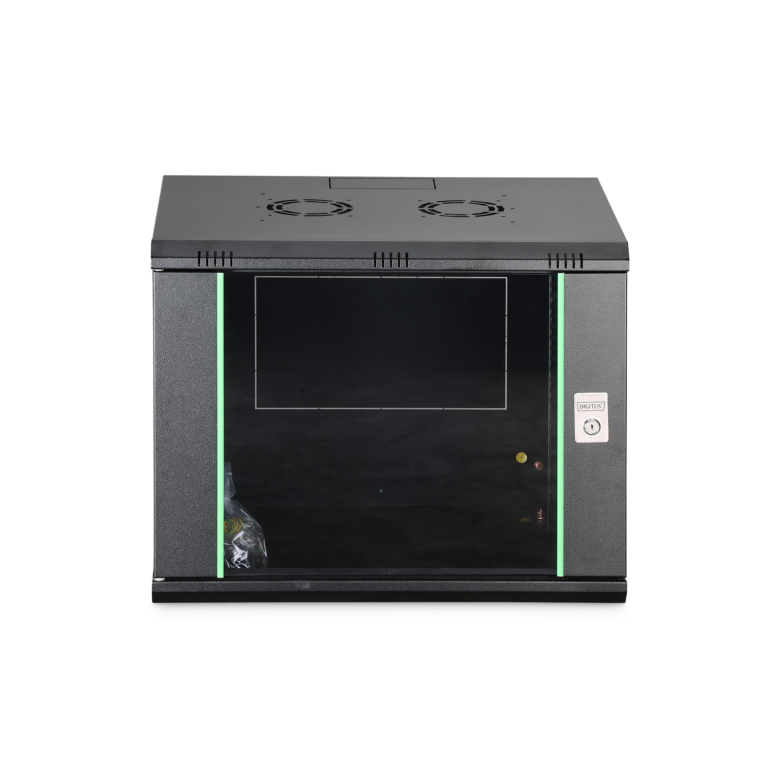 Digitus WallCase Dynamic 9U 474x600x450mm Black