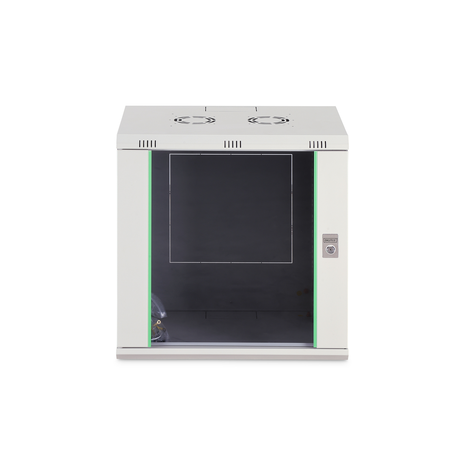 Digitus WallCase Dynamic 12U 638.4x600x450mm Grey