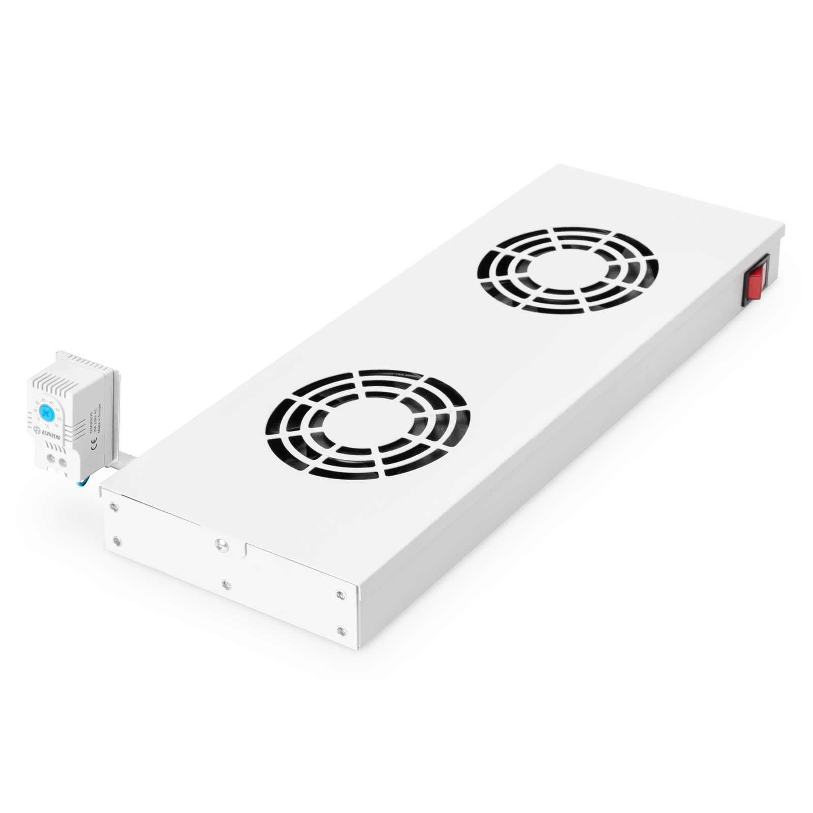 Digitus Slide-in Ventilation Unit 2 Fans Grey