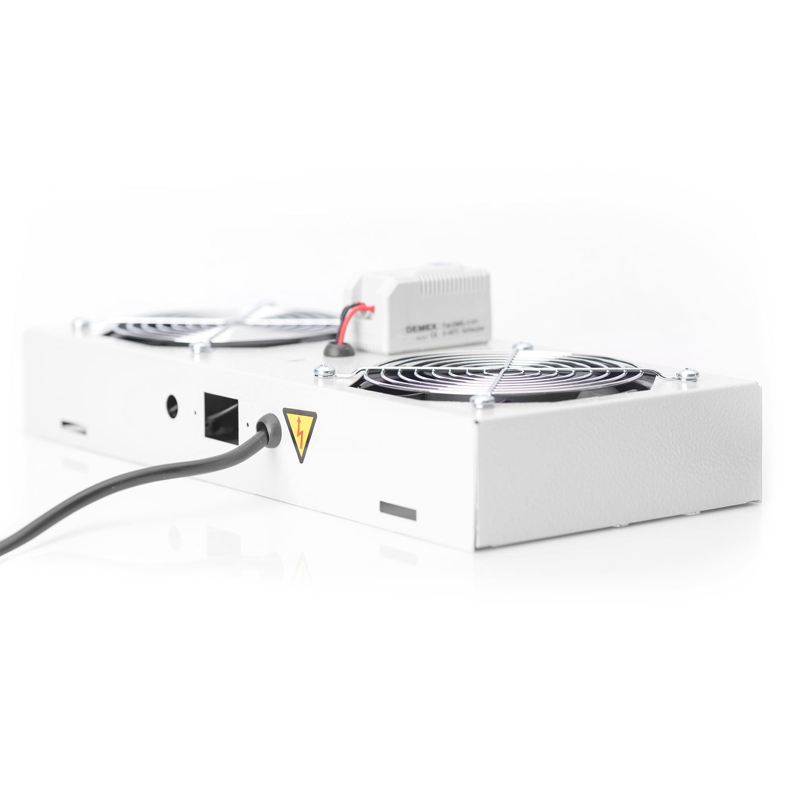 DIGITUS 2 Fans Gray for Standard/SOHO Wall-mounted Enclosures