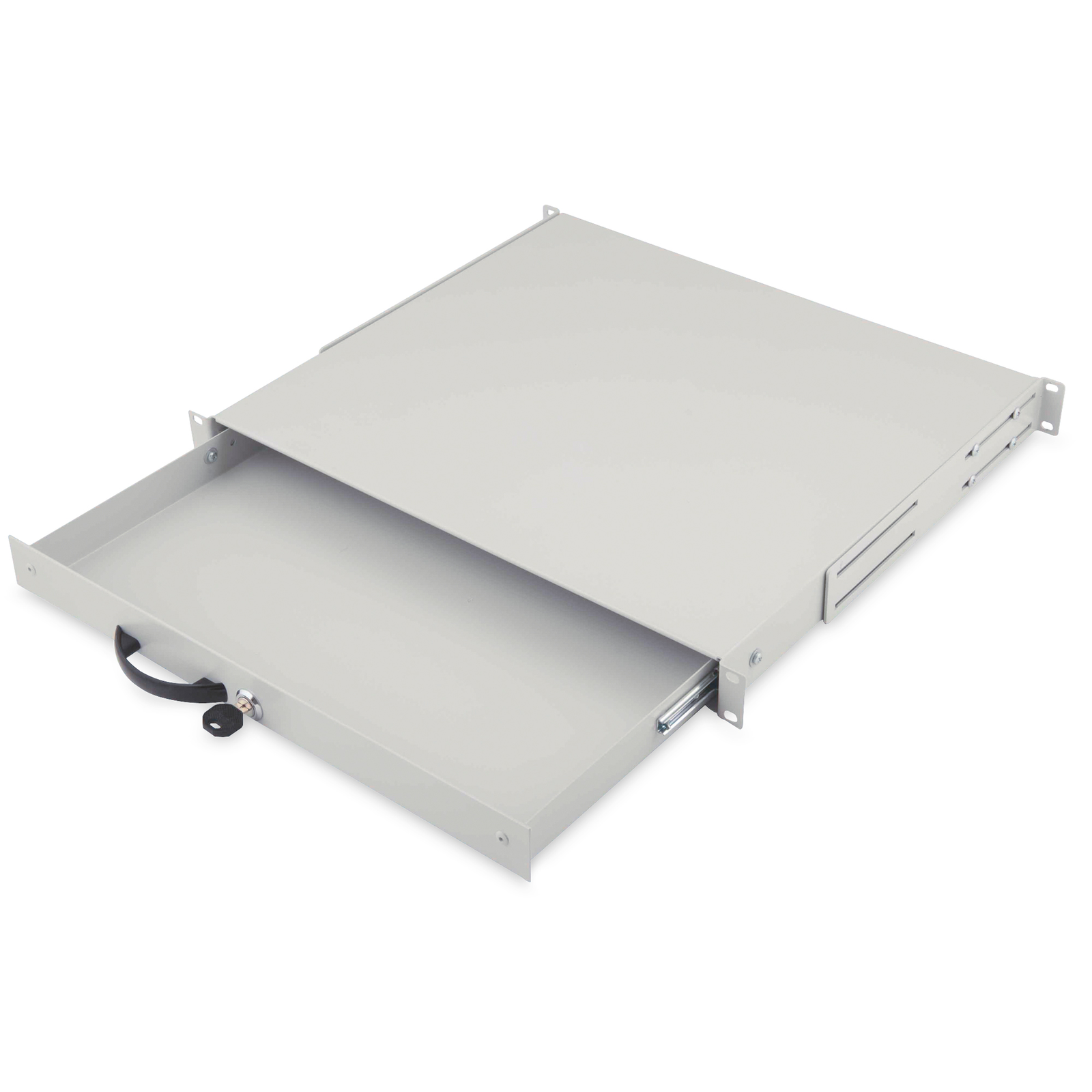 Digitus Drawer 1U 483mm Grey Lockable