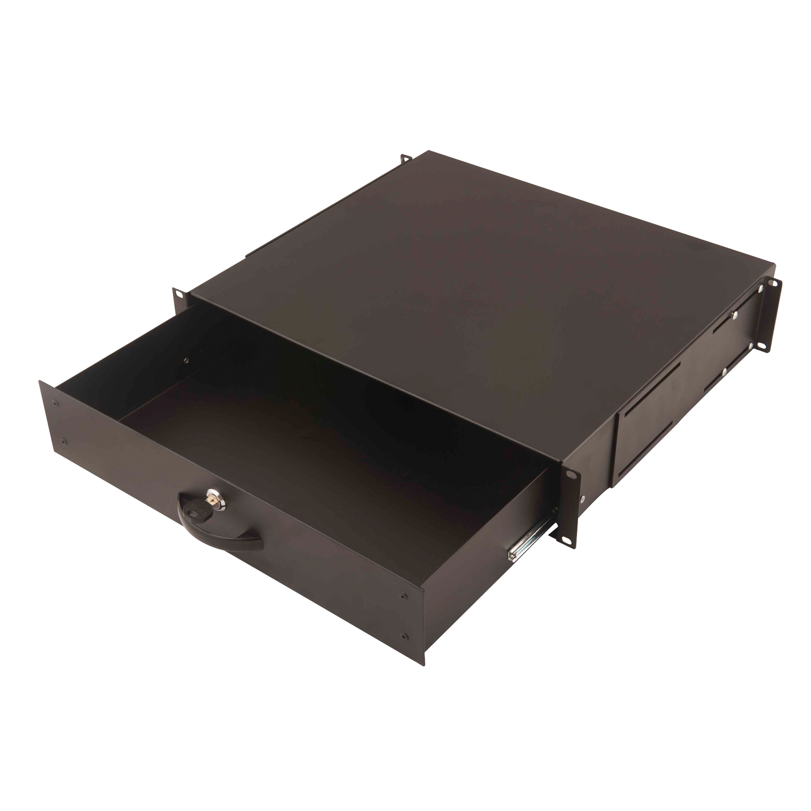 Digitus Drawer 2U 483mm Black Lockable