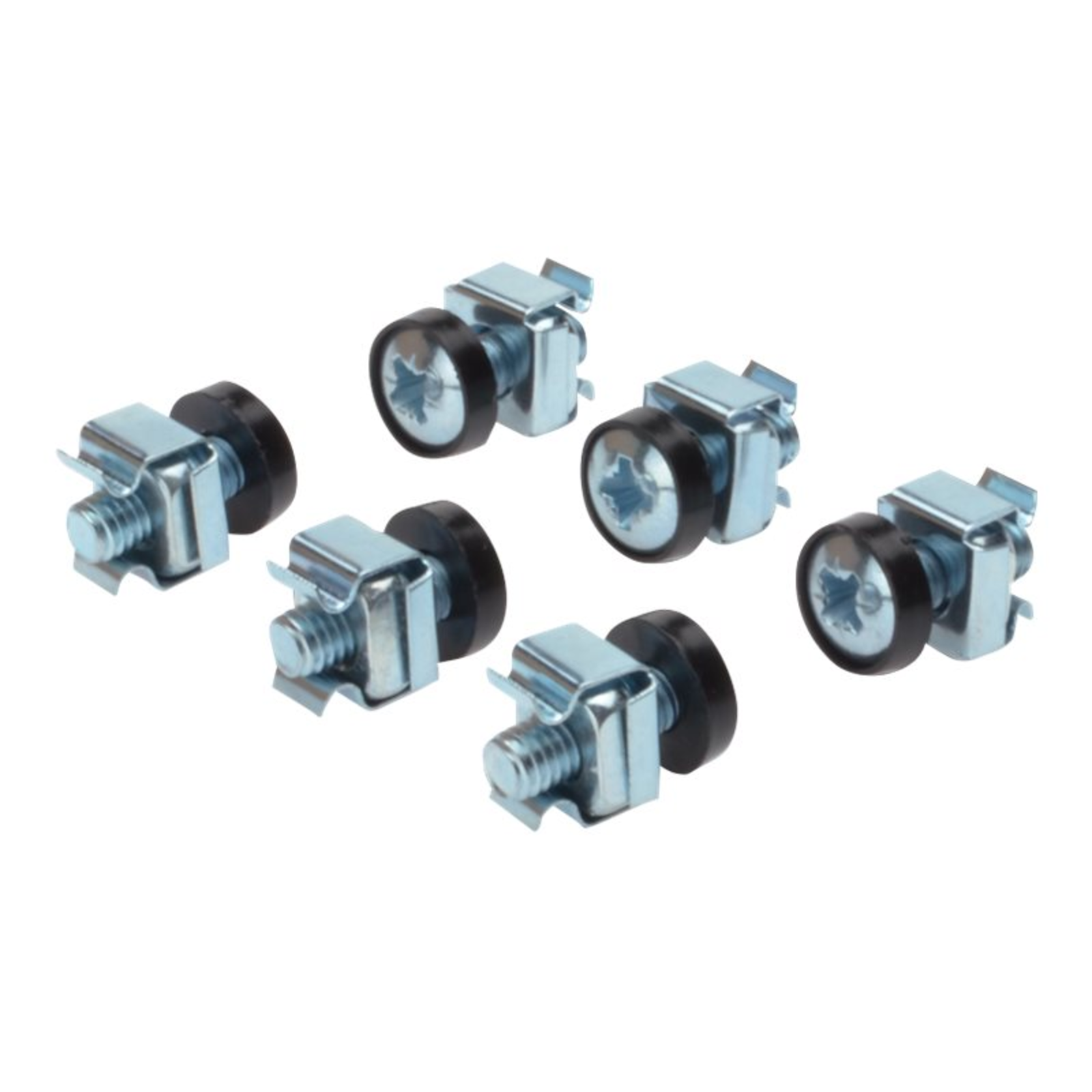 Digitus M6 Installation Screw Set 50 Pieces 50x Silver Screws Cage Nuts And Washers