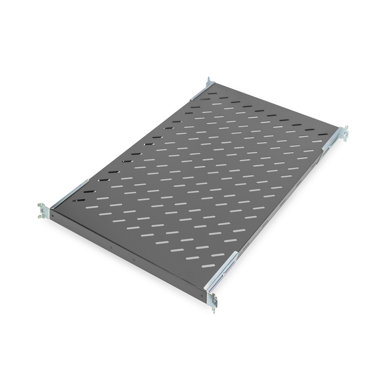 Digitus Shelf 1U 44x486x770mm up to 50kg Black