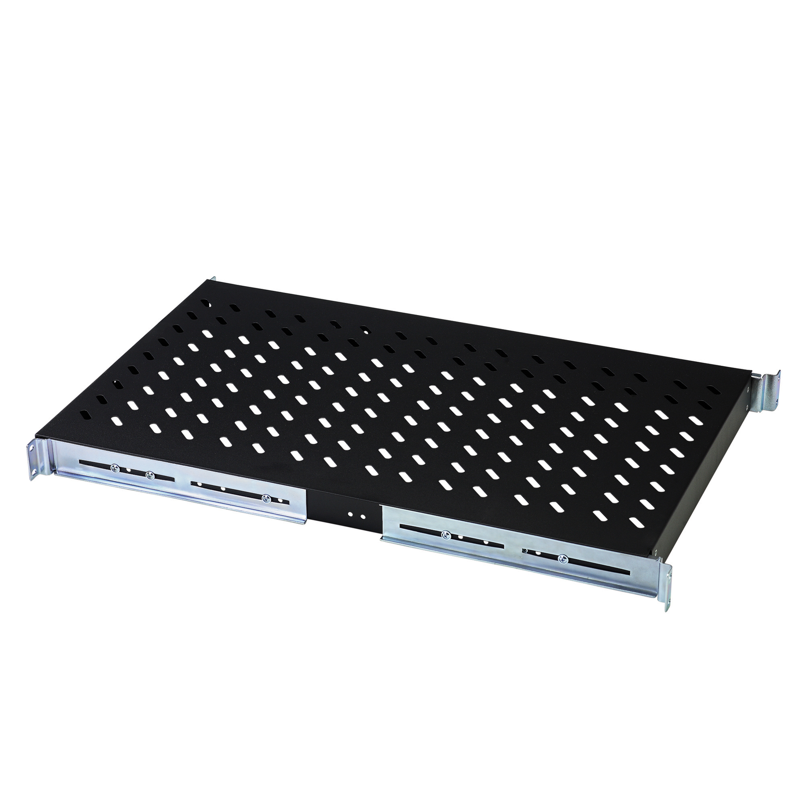 Digitus Shelf 1U 44x483x737mm up to 100KG Black