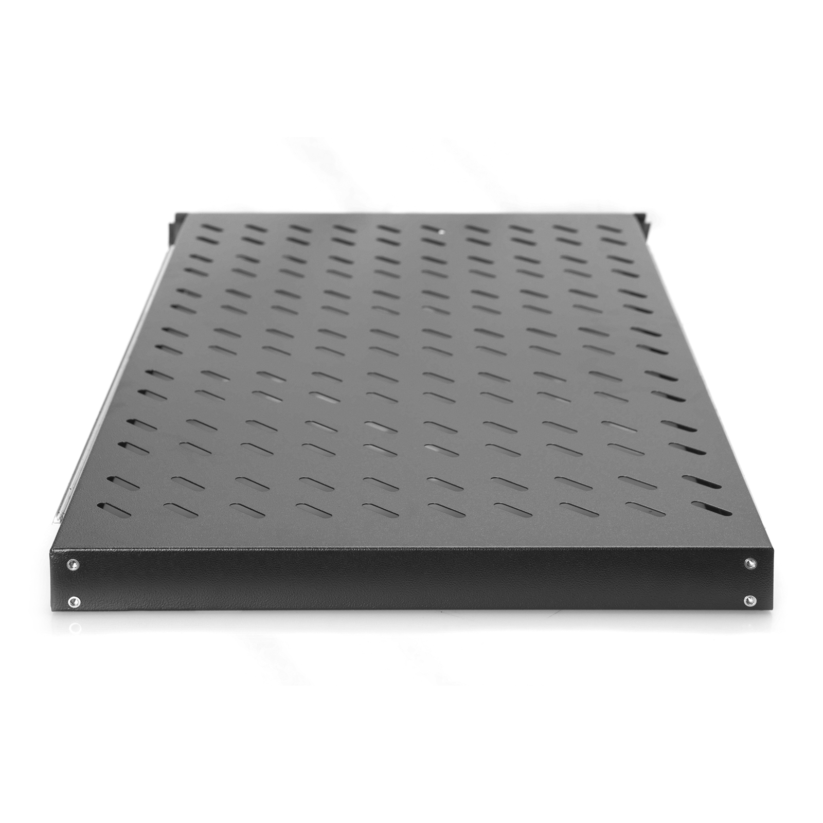 Digitus Shelf 1U 30x483x720mm Max 65kg Black Extendable