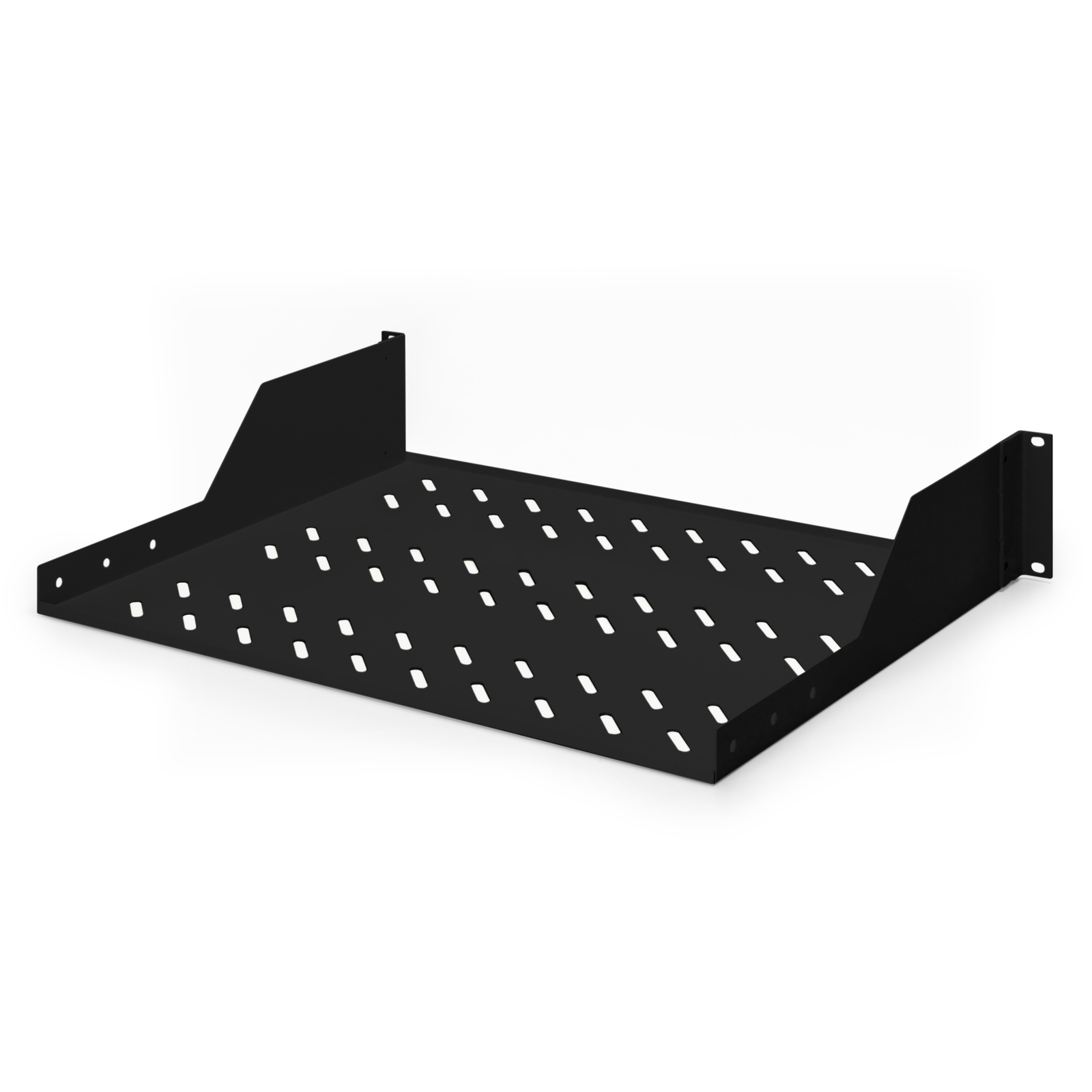 Digitus Shelf 2U 88x482x349mm up to 25KG Black