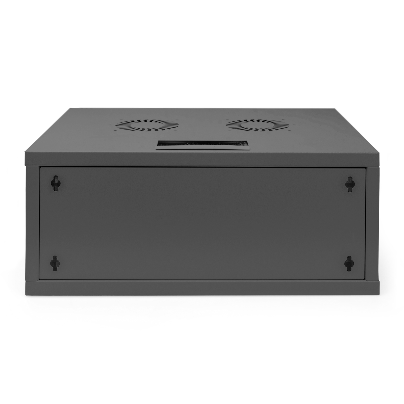 DIGITUS Wall-mounted Enclosure SOHO 4U 241x540x400mm Black Unm.