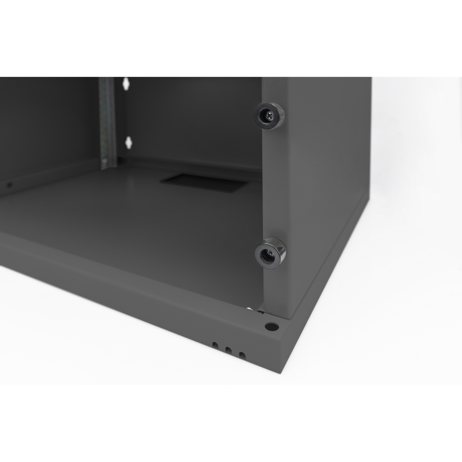 DIGITUS Wall-mounted Enclosure SOHO 4U 241x540x400mm Black Unm.