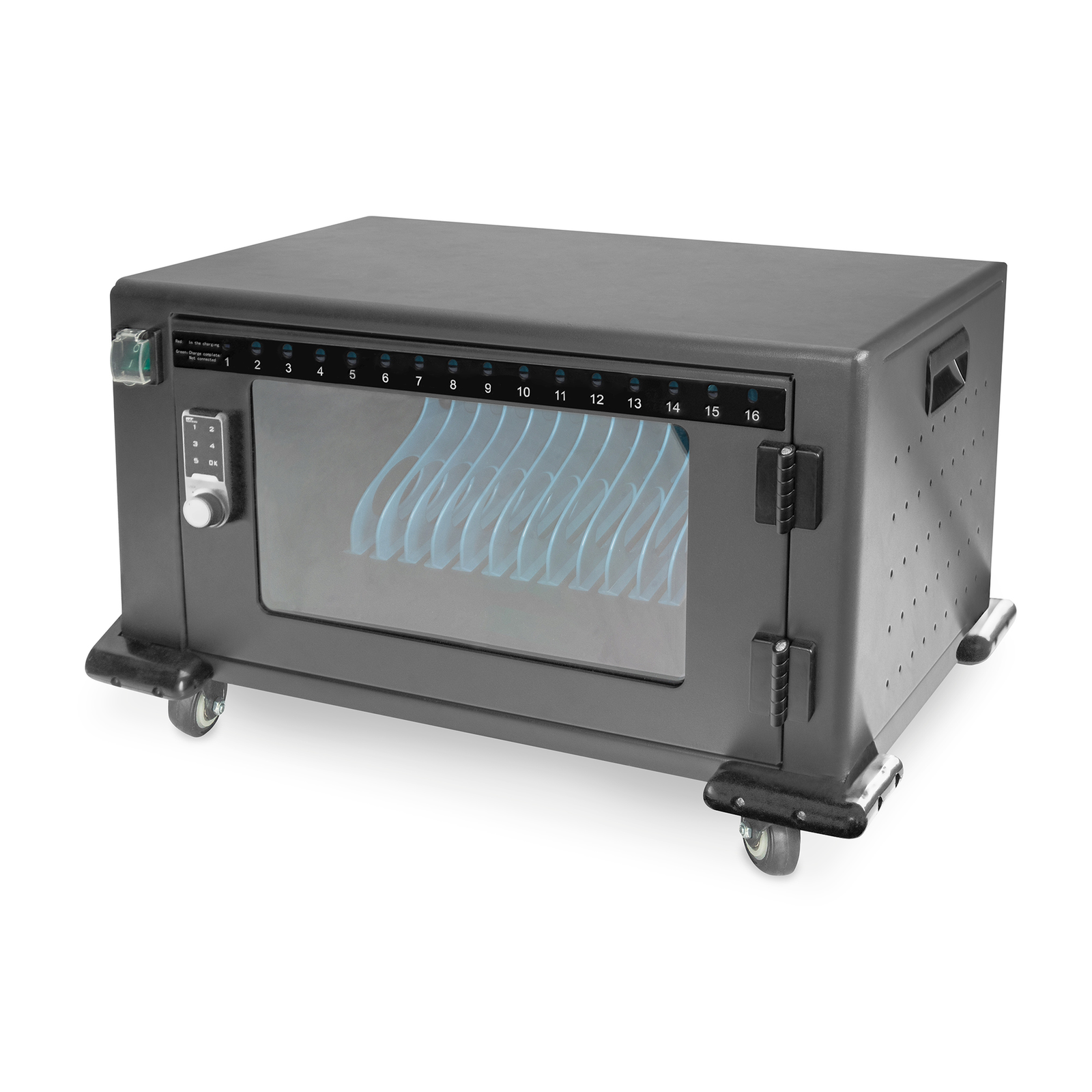 Digitus Mobile Charging Cabinet 16 Charging Stations for Tablets up to 14