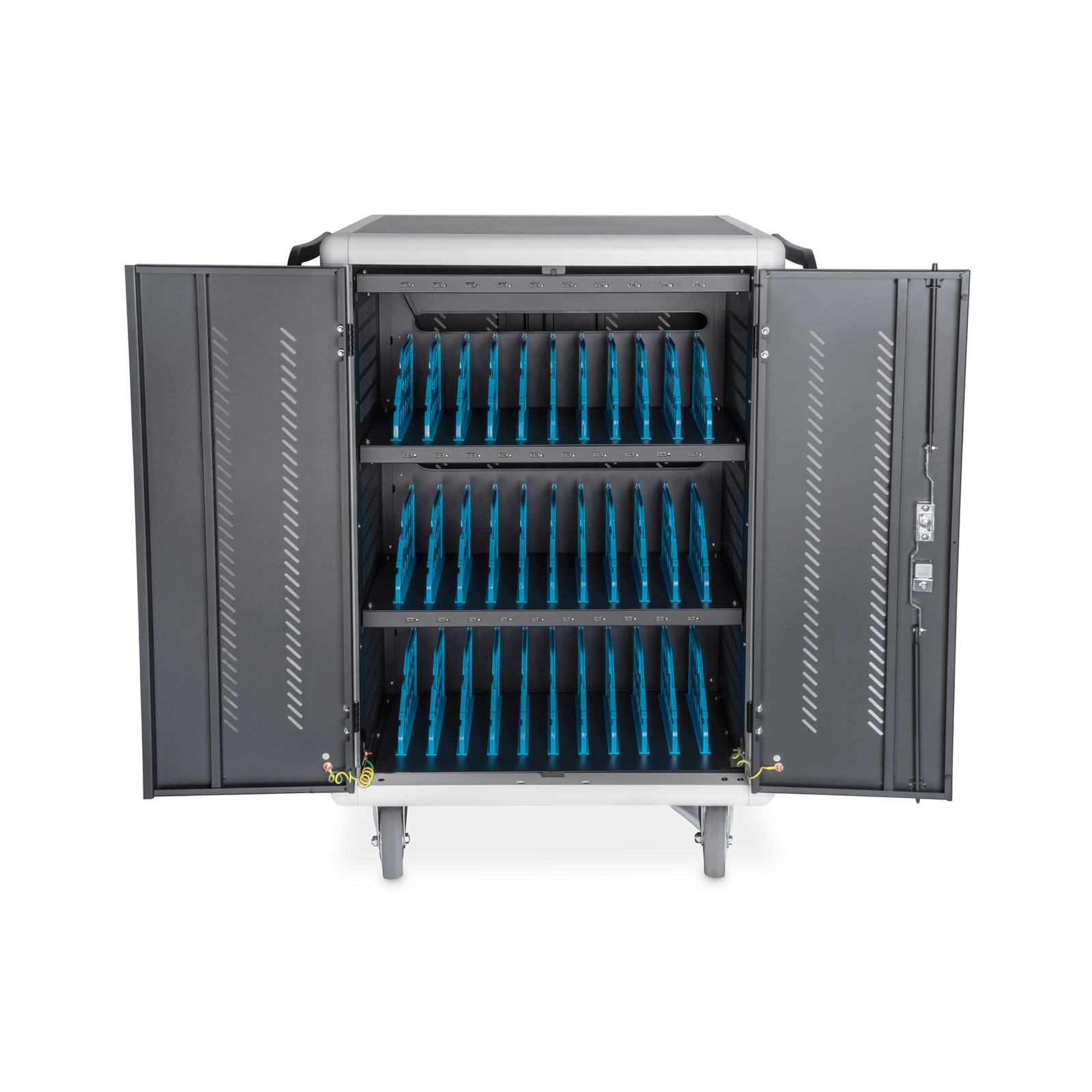 Digitus CHARGING TROLLY 30 BASES 15.6IN USB-C/PDU/COOLING 1260X824X650