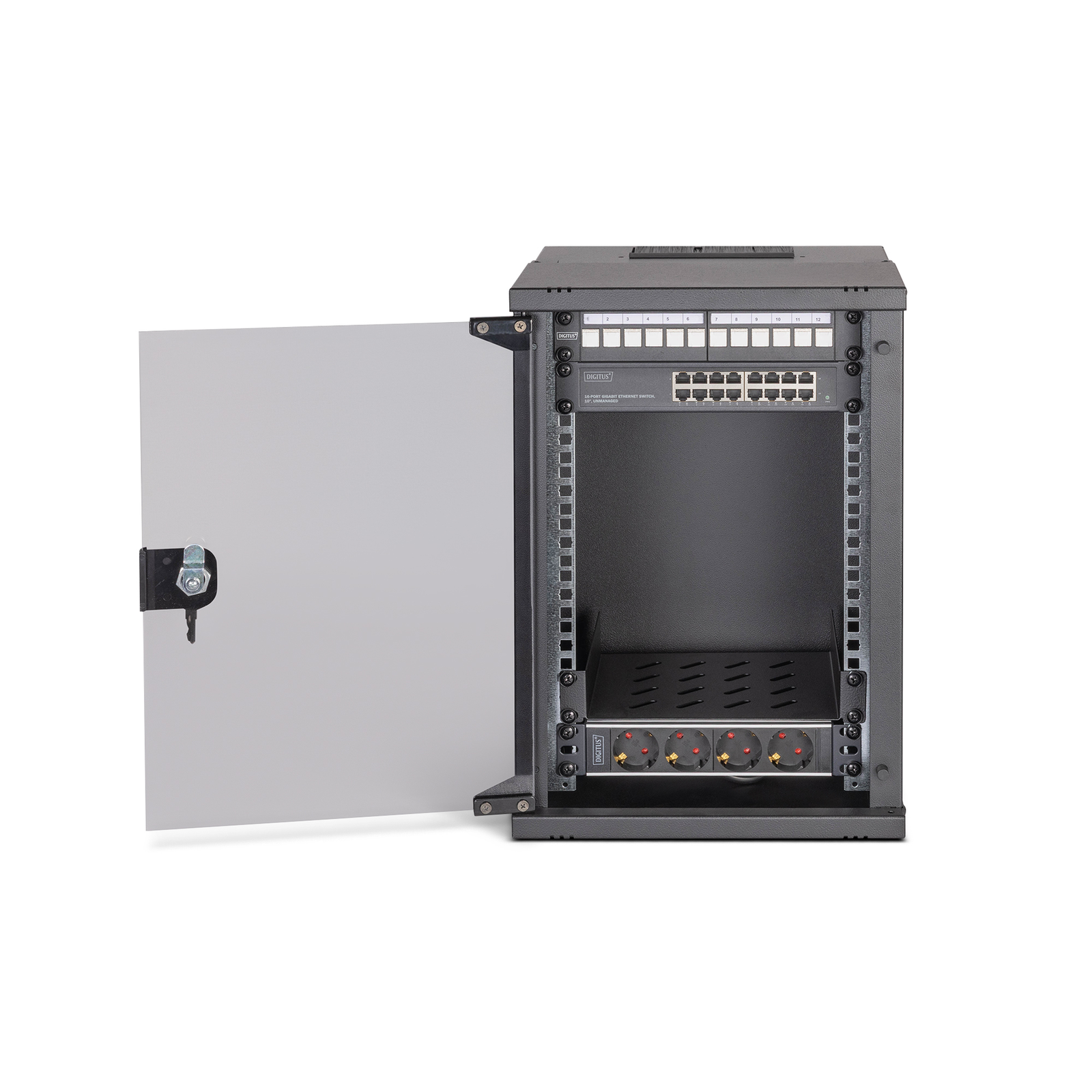 DIGITUS Network Set SOHO Pro 254 Mm (10inch) 9U 315 X 300 Mm (W X D)