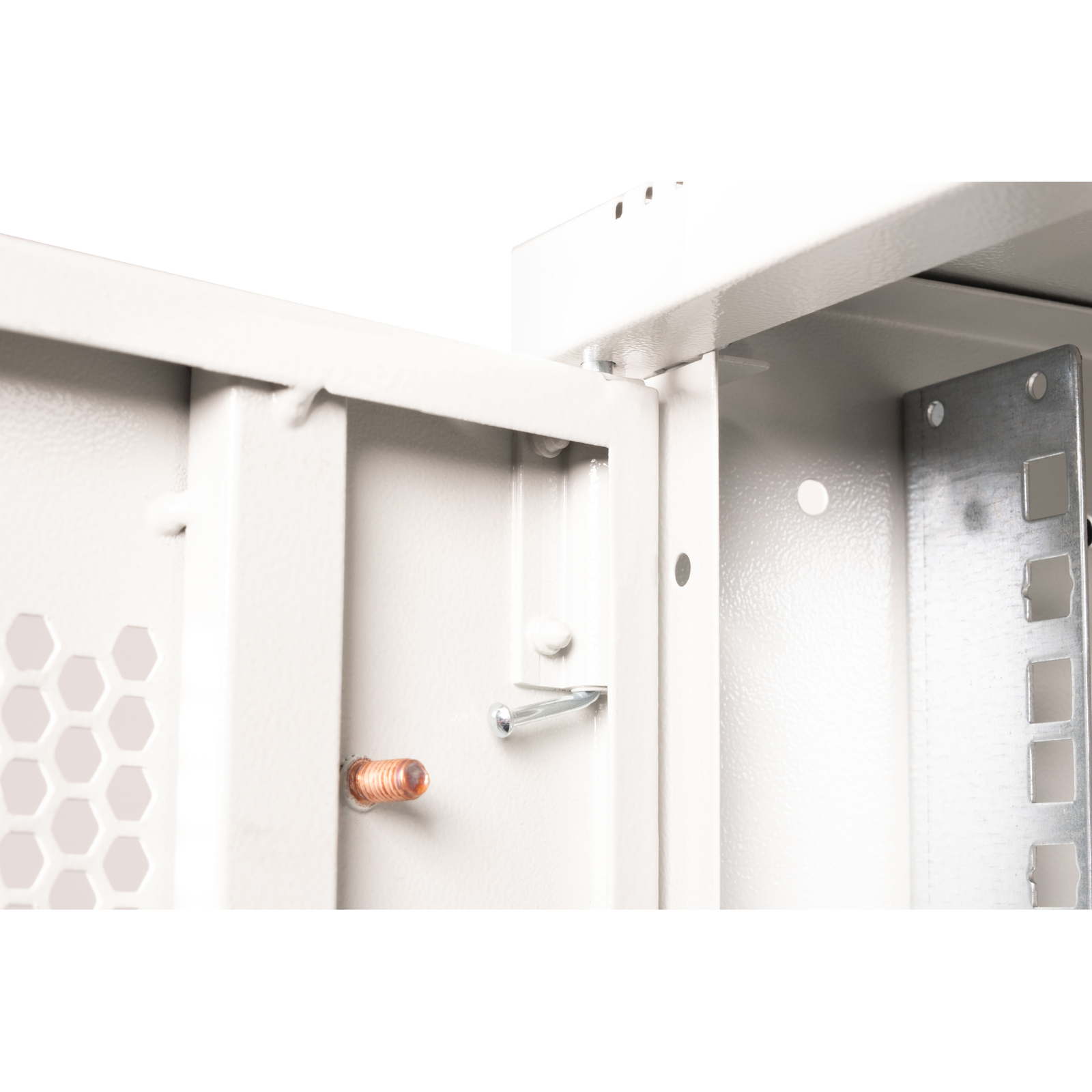 DIGITUS Wall-mounted Housing SOHO PRO 19 Inch 9U Perforated Door 460x540x400mm Gray