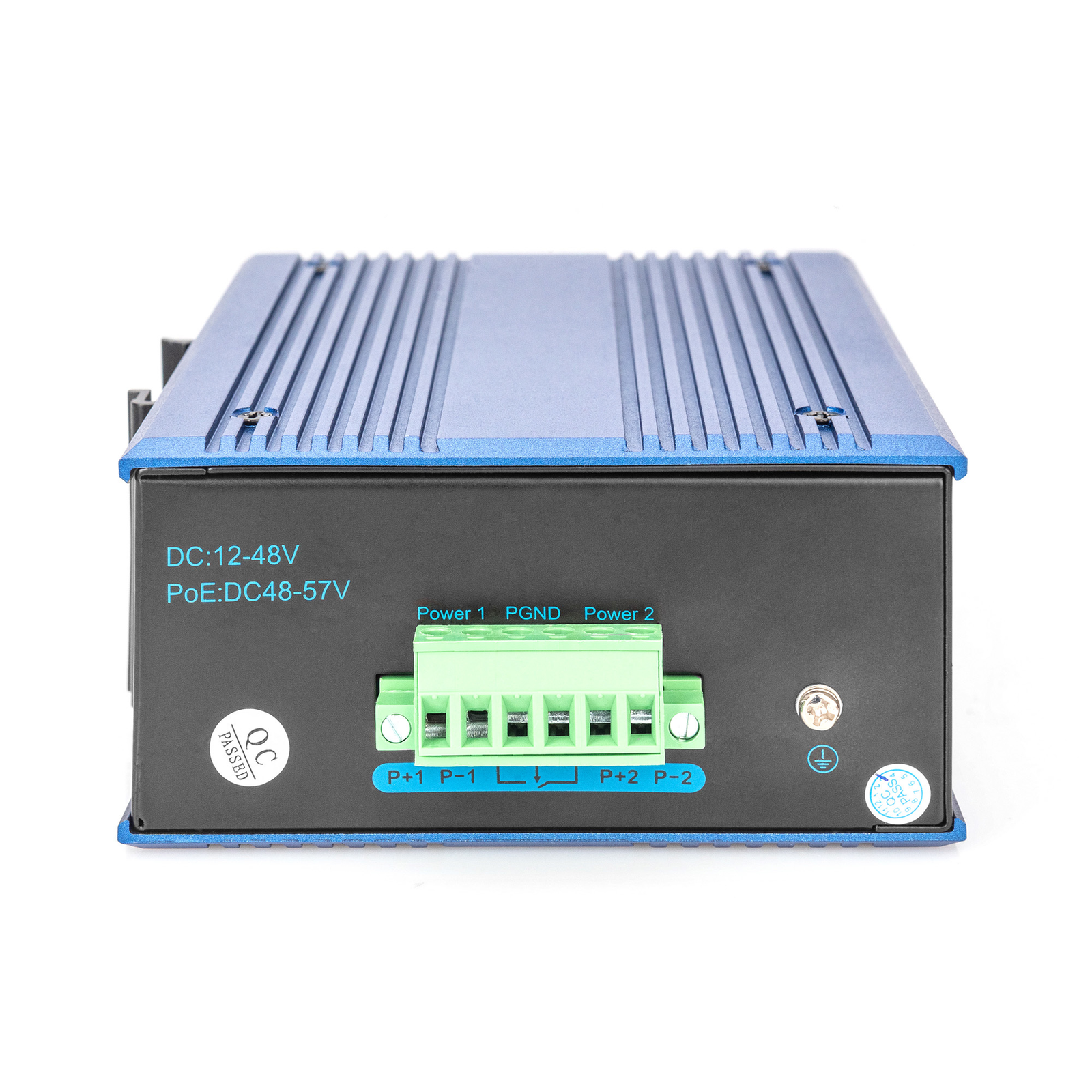 Digitus Switch Ind. 8-Port 10 100 Unmanaged Blue