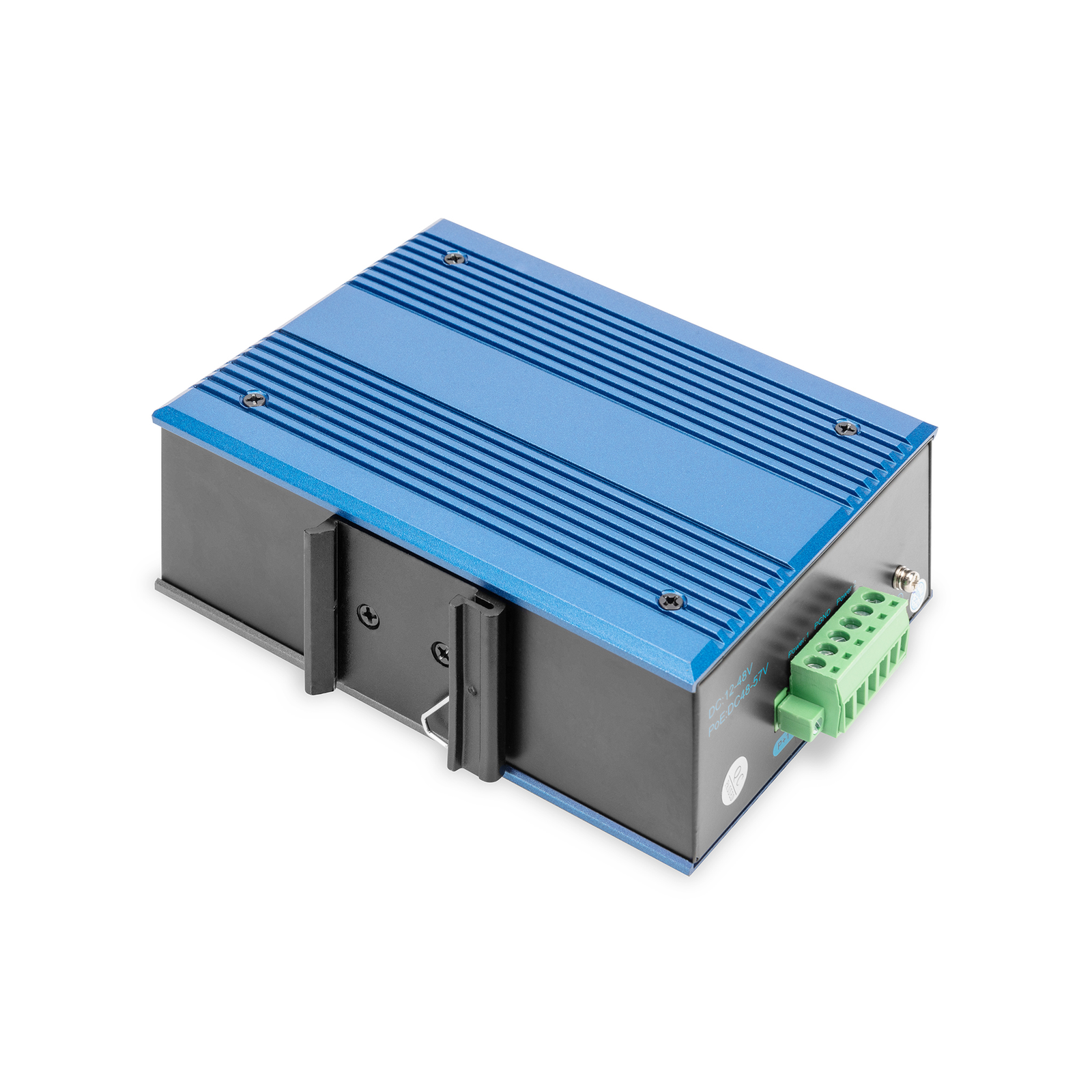 Digitus Switch Ind. 8-Port 10 100 Unmanaged Blue