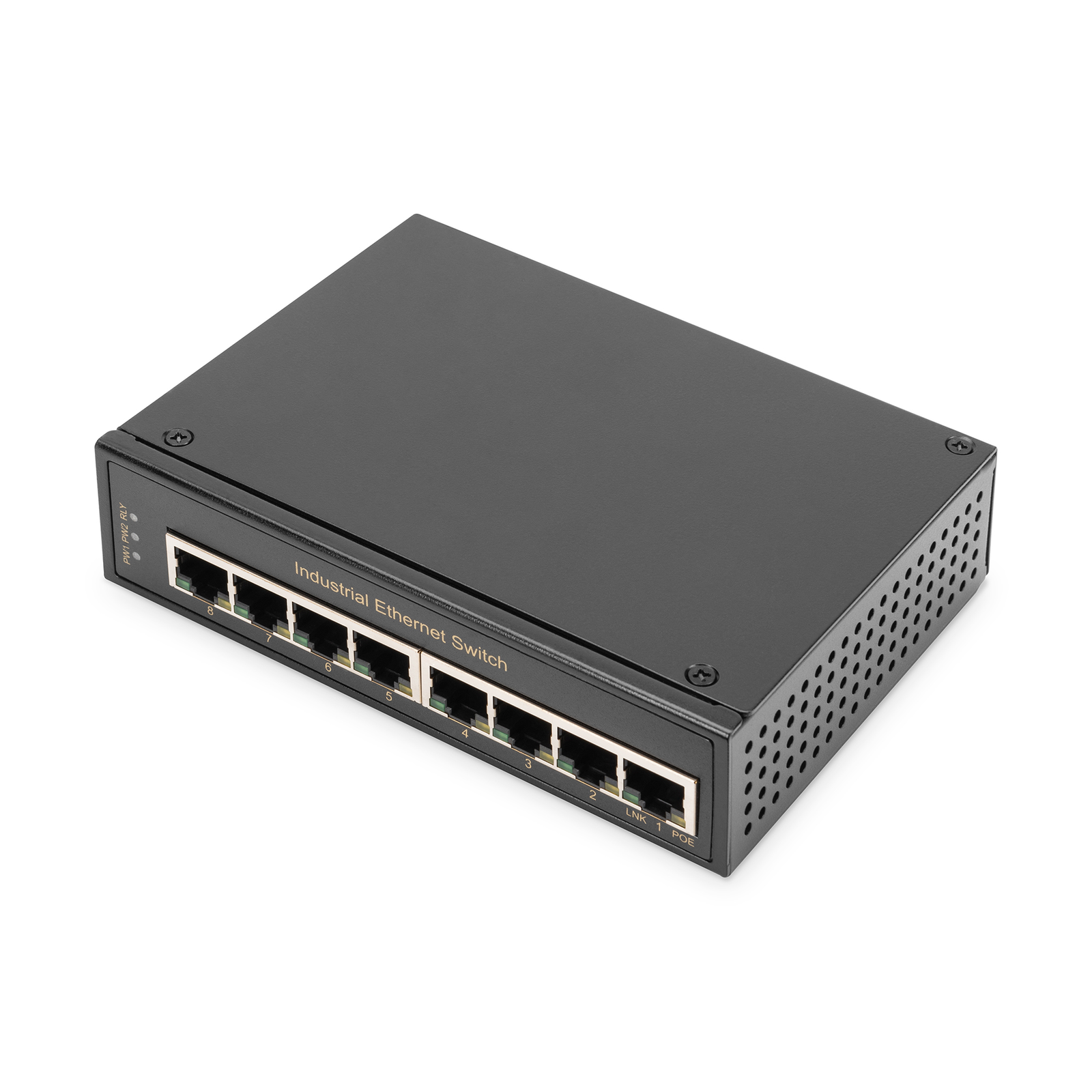 Digitus Switch Ind. 8-Port Gigabit Unmanaged Blackar