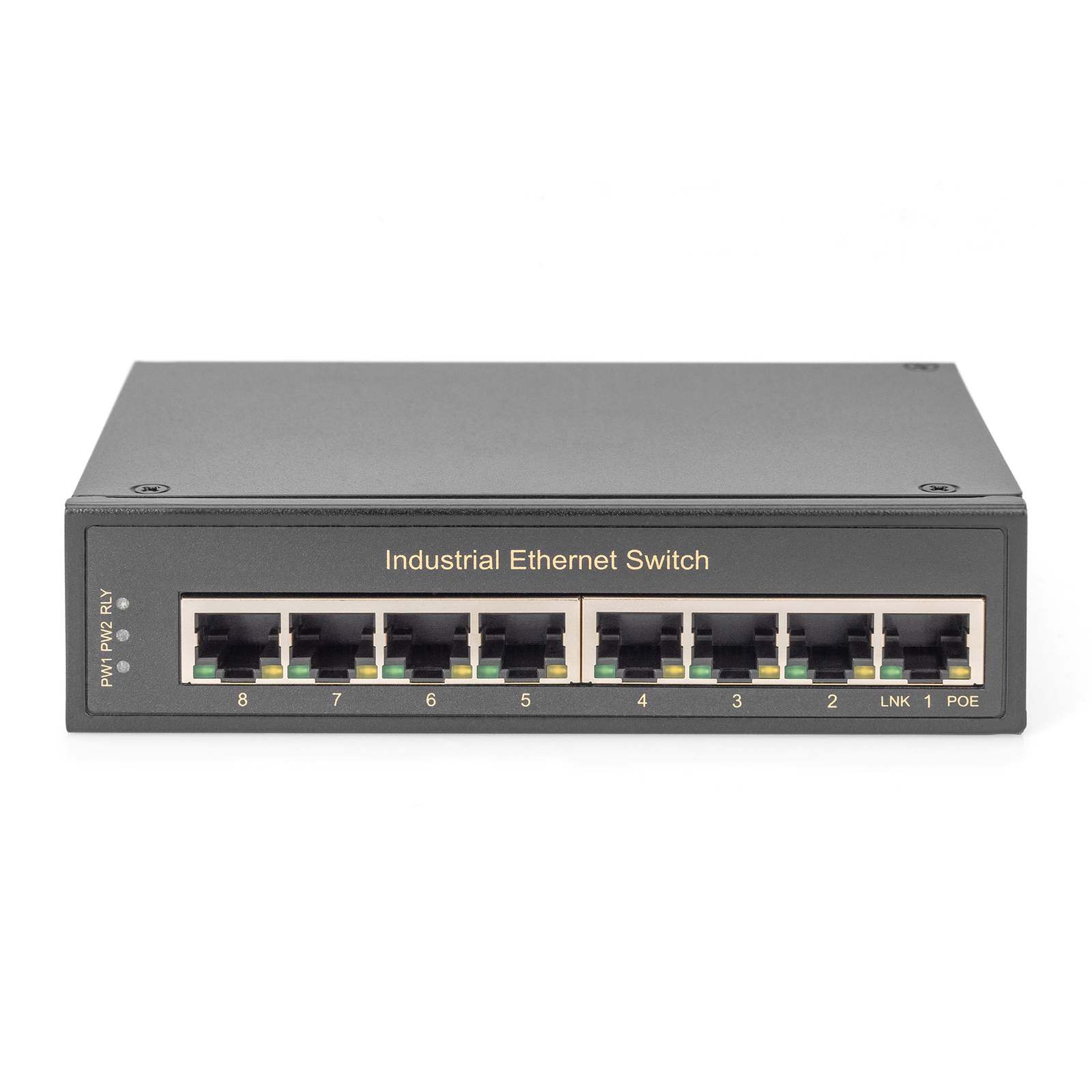 Digitus Switch Ind. 8-Port Gigabit Unmanaged Blackar