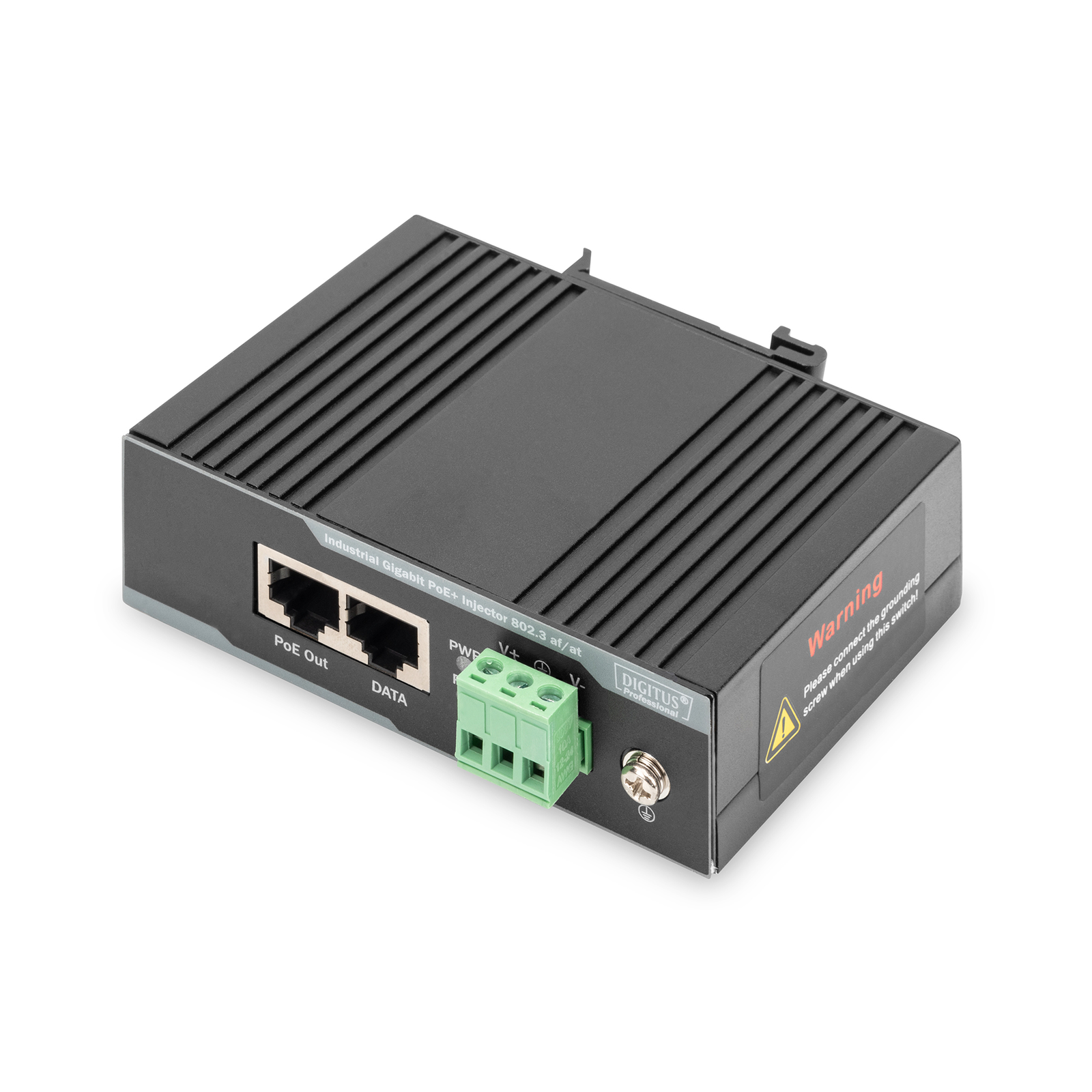 Digitus Injector Gigabit PoE+ 802.3af at 60W