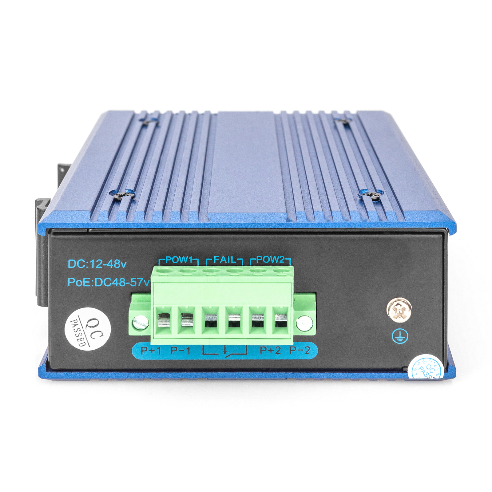 Digitus Switch Ind. 5-Port Gigabit Unmanaged Blue