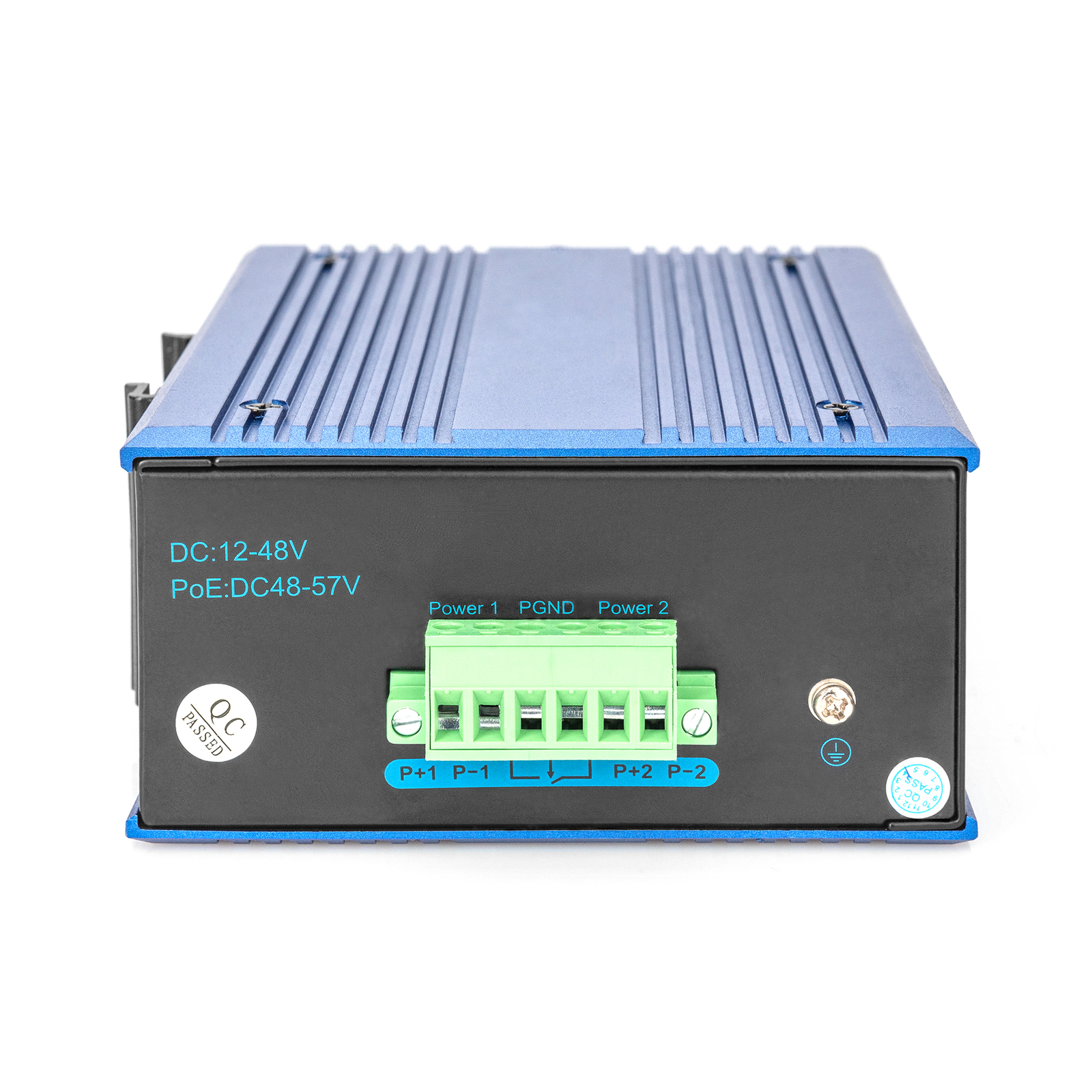 Digitus Switch Ind. 8-Port Gigabit Unmanaged Blue
