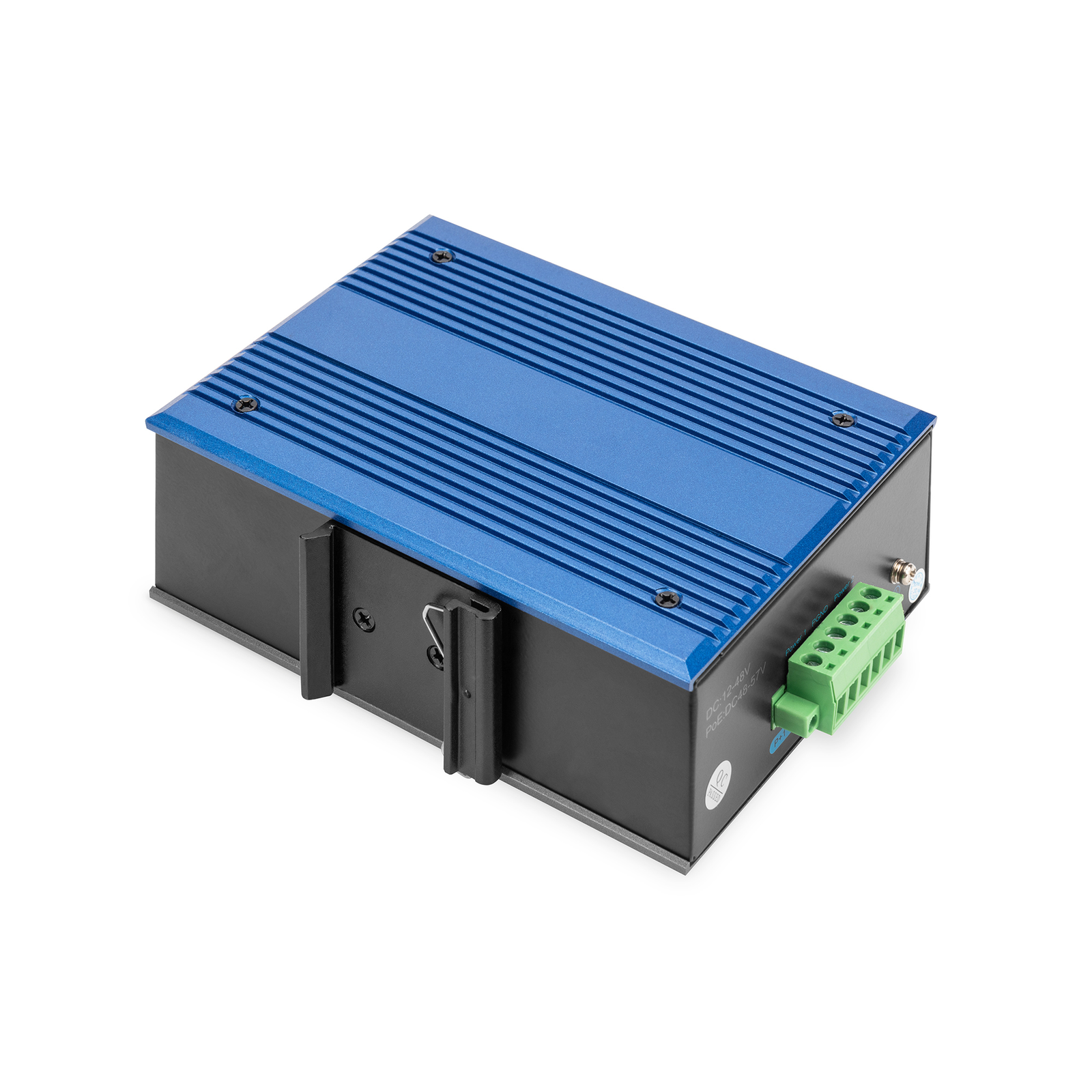 Digitus Switch Ind. 8-Port Gigabit Unmanaged Blue