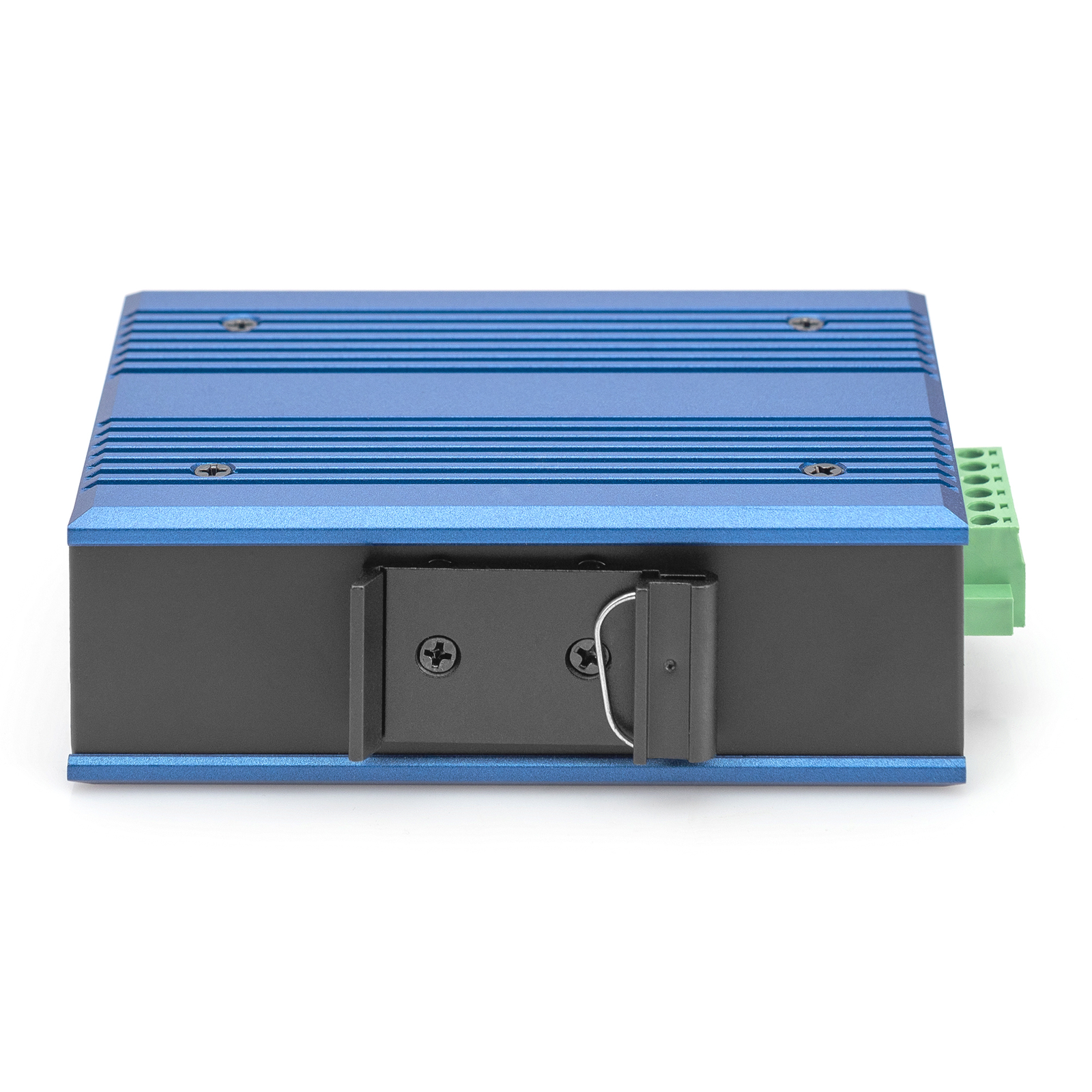 Digitus Switch Ind. 4-Port Gigabit 30W PoE Unmanaged Blue