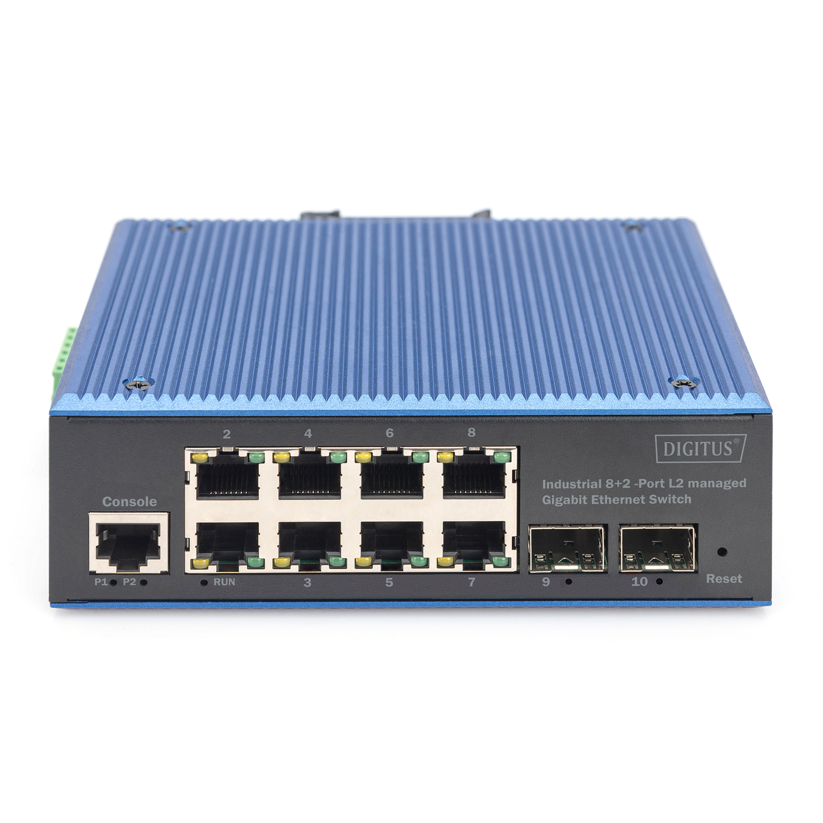 Digitus Switch Gigabit Ethernet Industrial 8+2