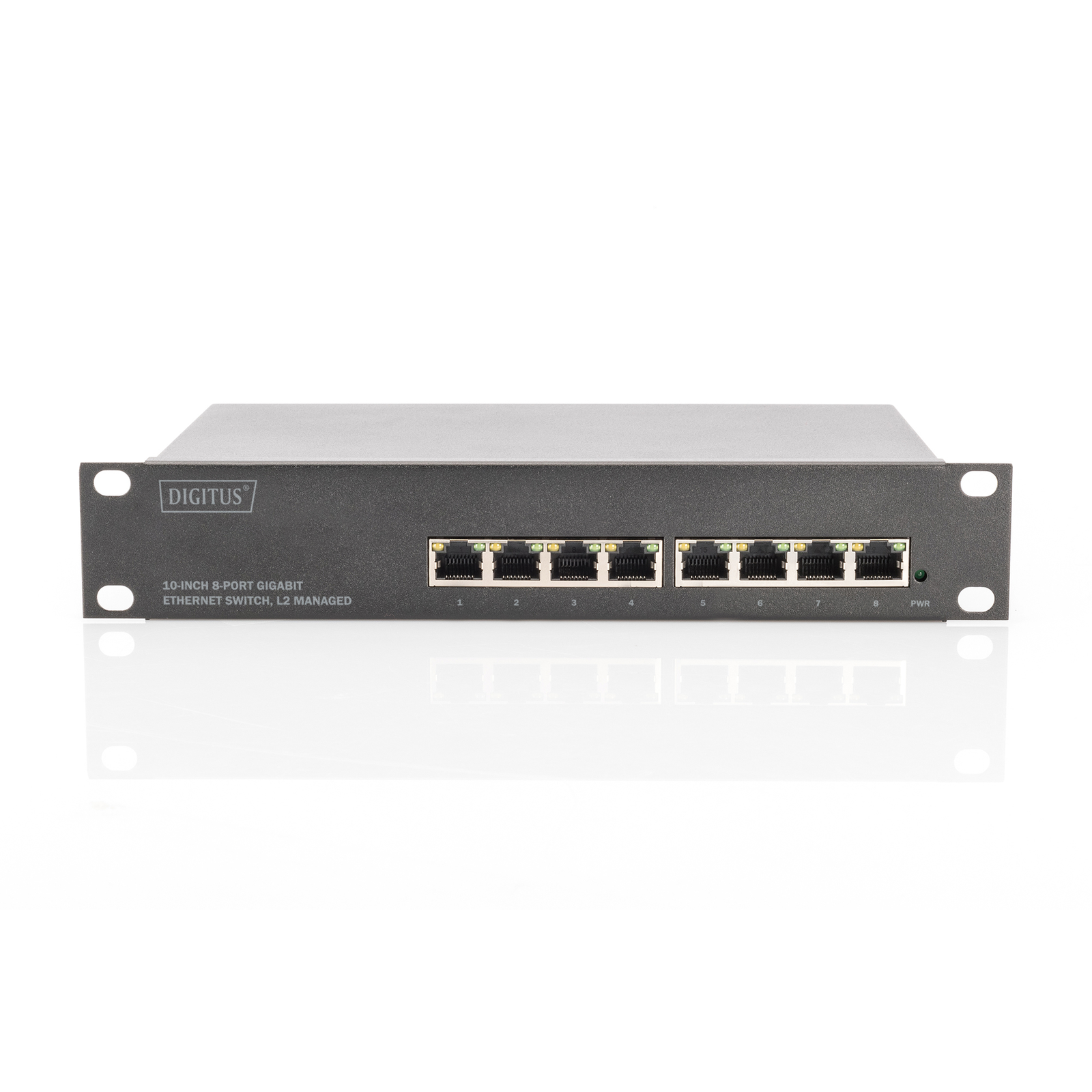 Digitus Switch 8-Port Gigabit Managed Black